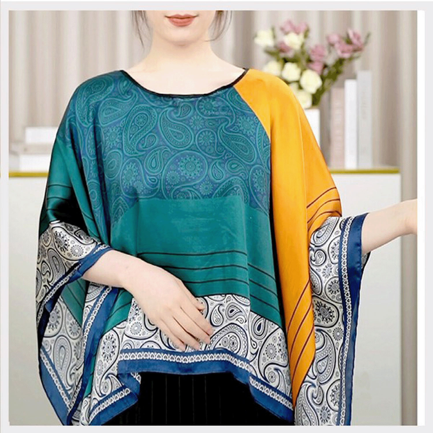 【01、04、05、06終了】ポンチョスカーフ - 画像5