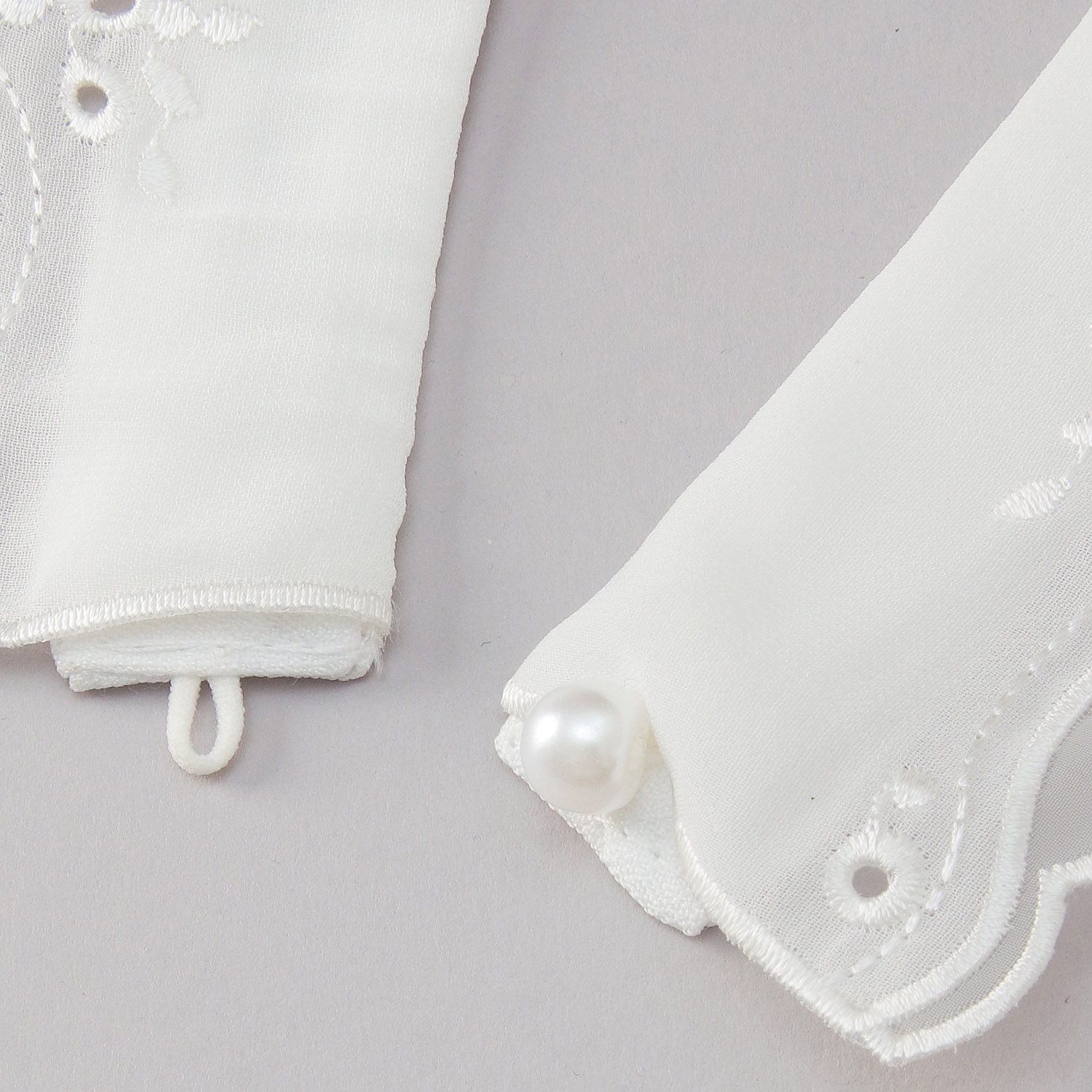 ビーズ刺繍つけ襟 - 画像3