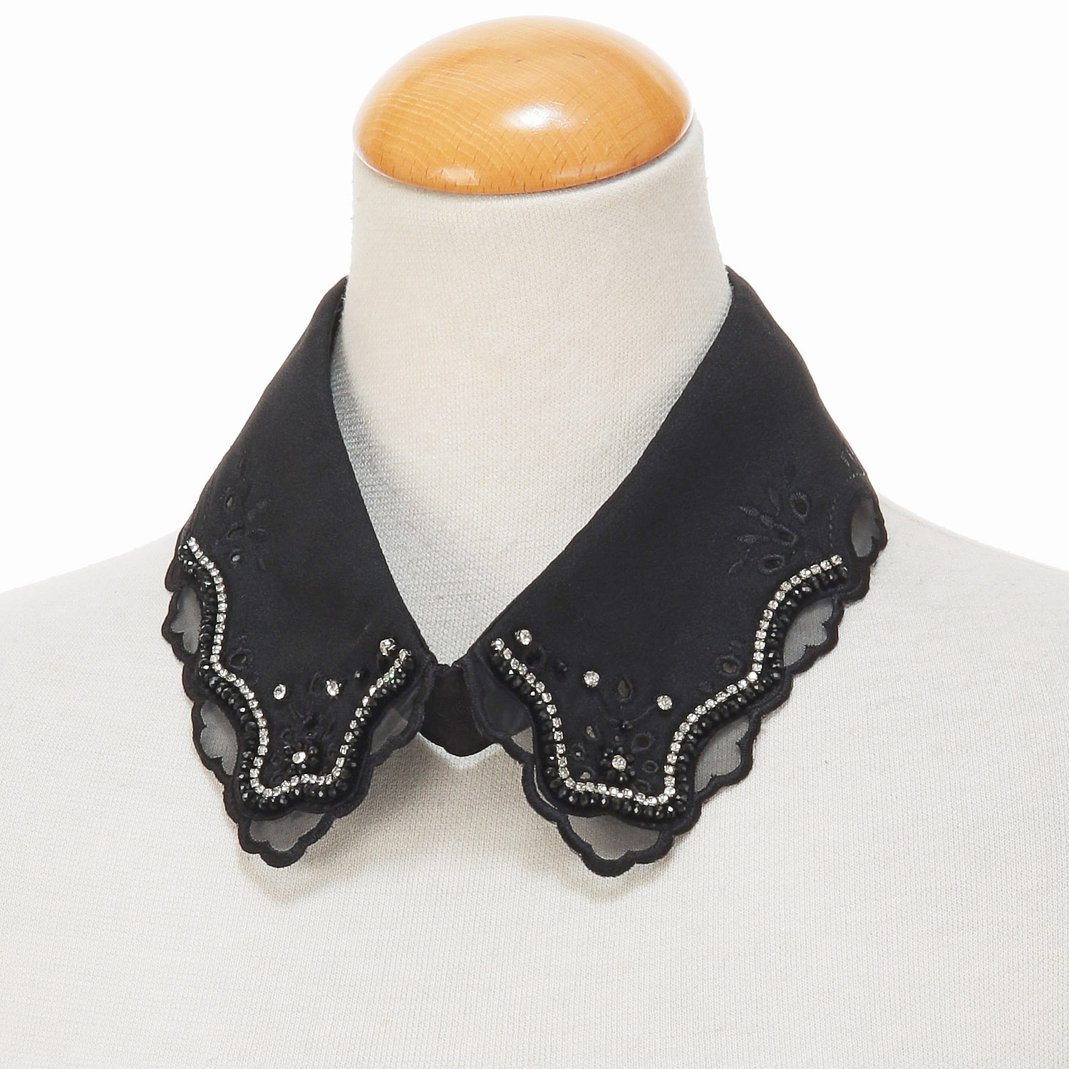 ビーズ刺繍つけ襟 - 画像5