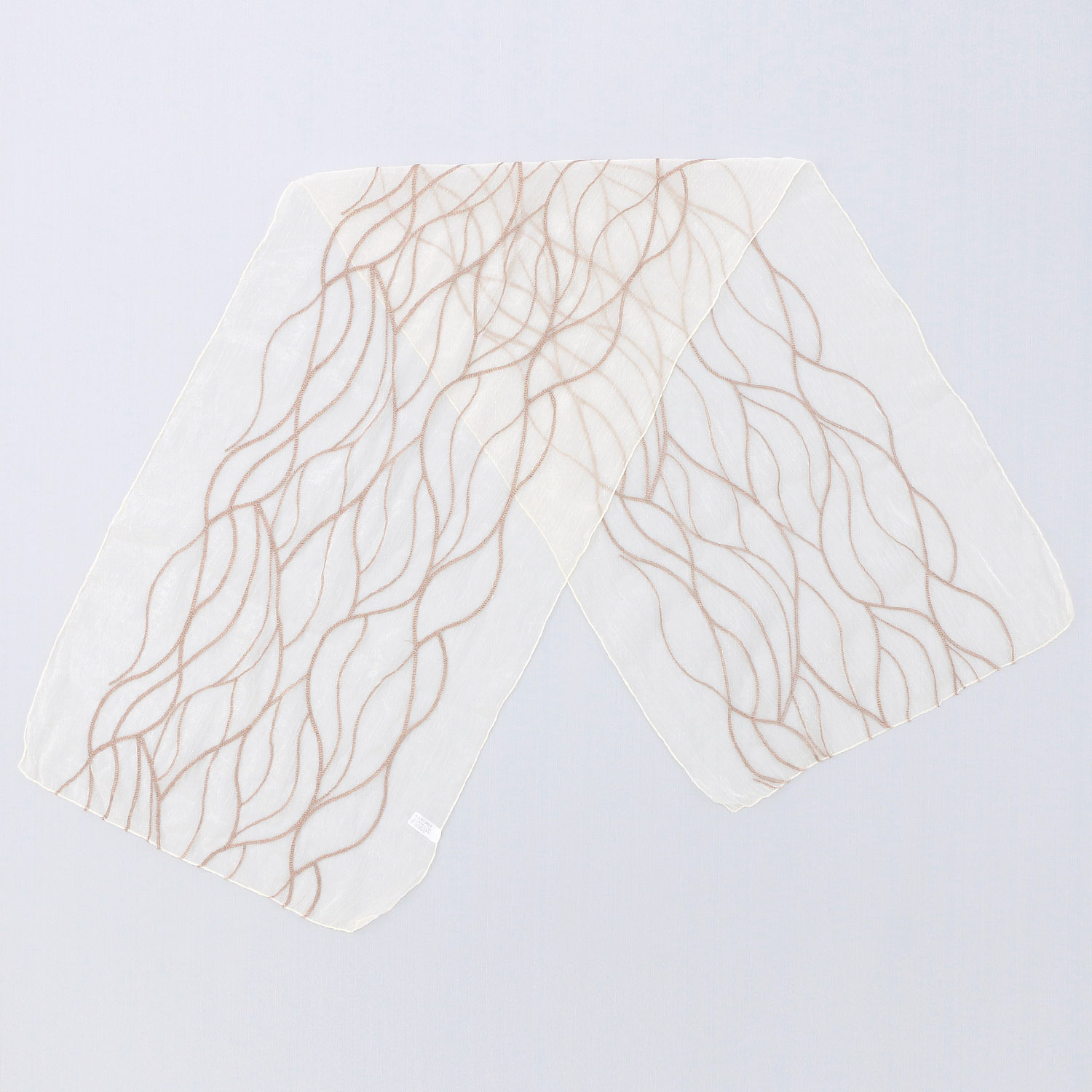 ライン刺繍ストール - 画像5