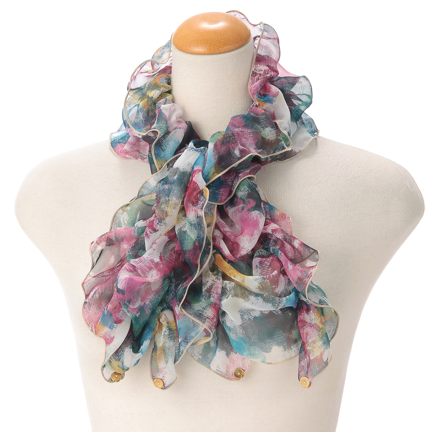 パッケージ入り 日本製 Ballett シャーリングストール - 画像2