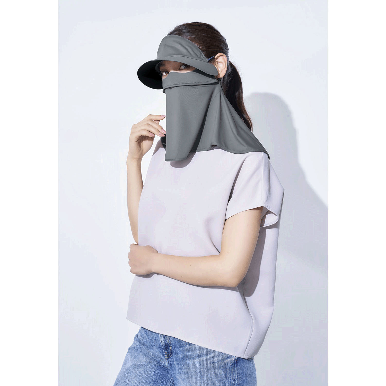 COGIT（コジット）Sun block LAB 爽壁 バイザー付フェイスカバー - 画像2