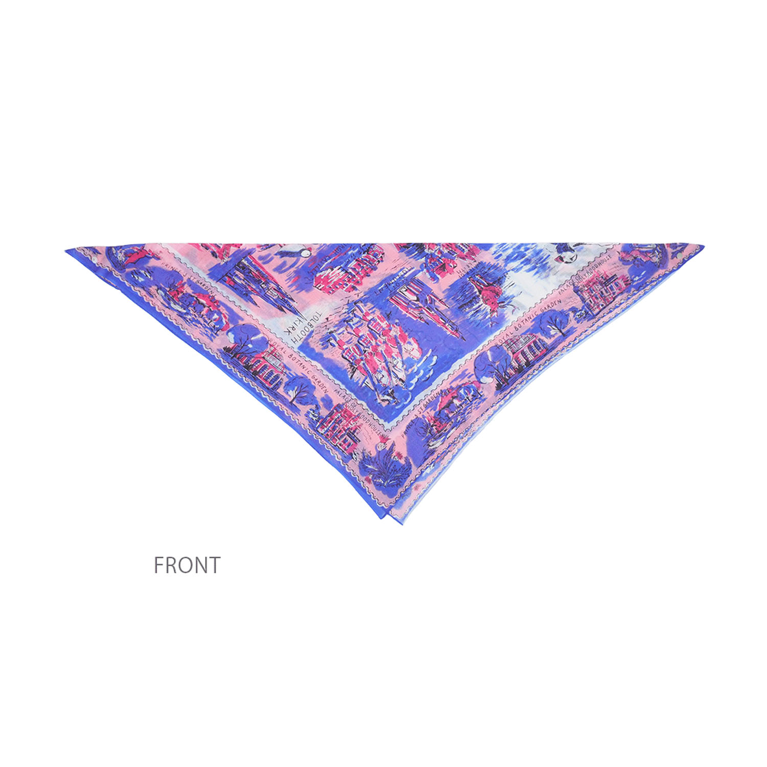 日本製 おさんぽスカーフ 62×62 - 画像4