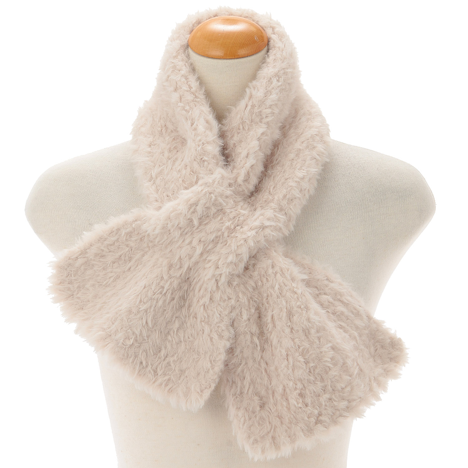 フェザーヤーンクロスマフラ－ - 画像3