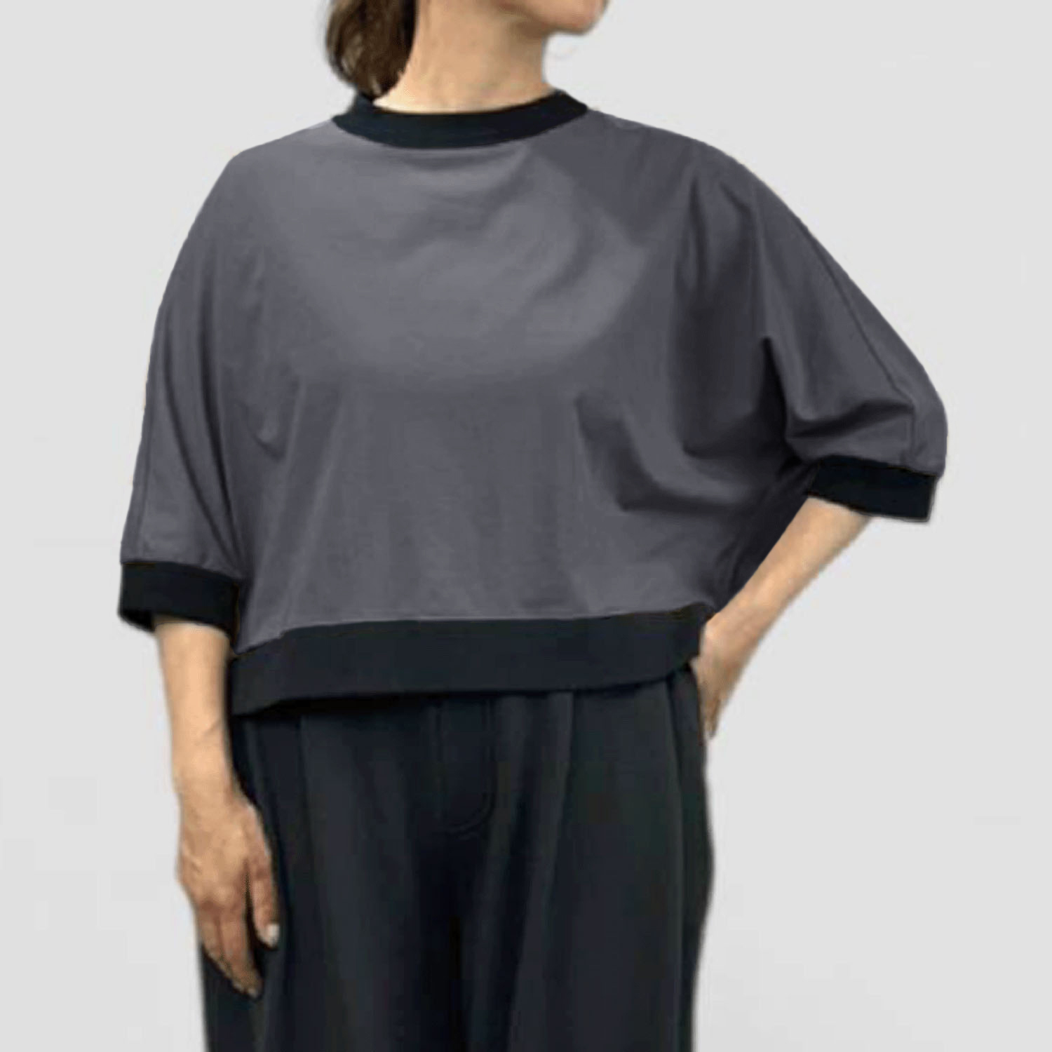 QTUME バイカラードルマンT - 画像3