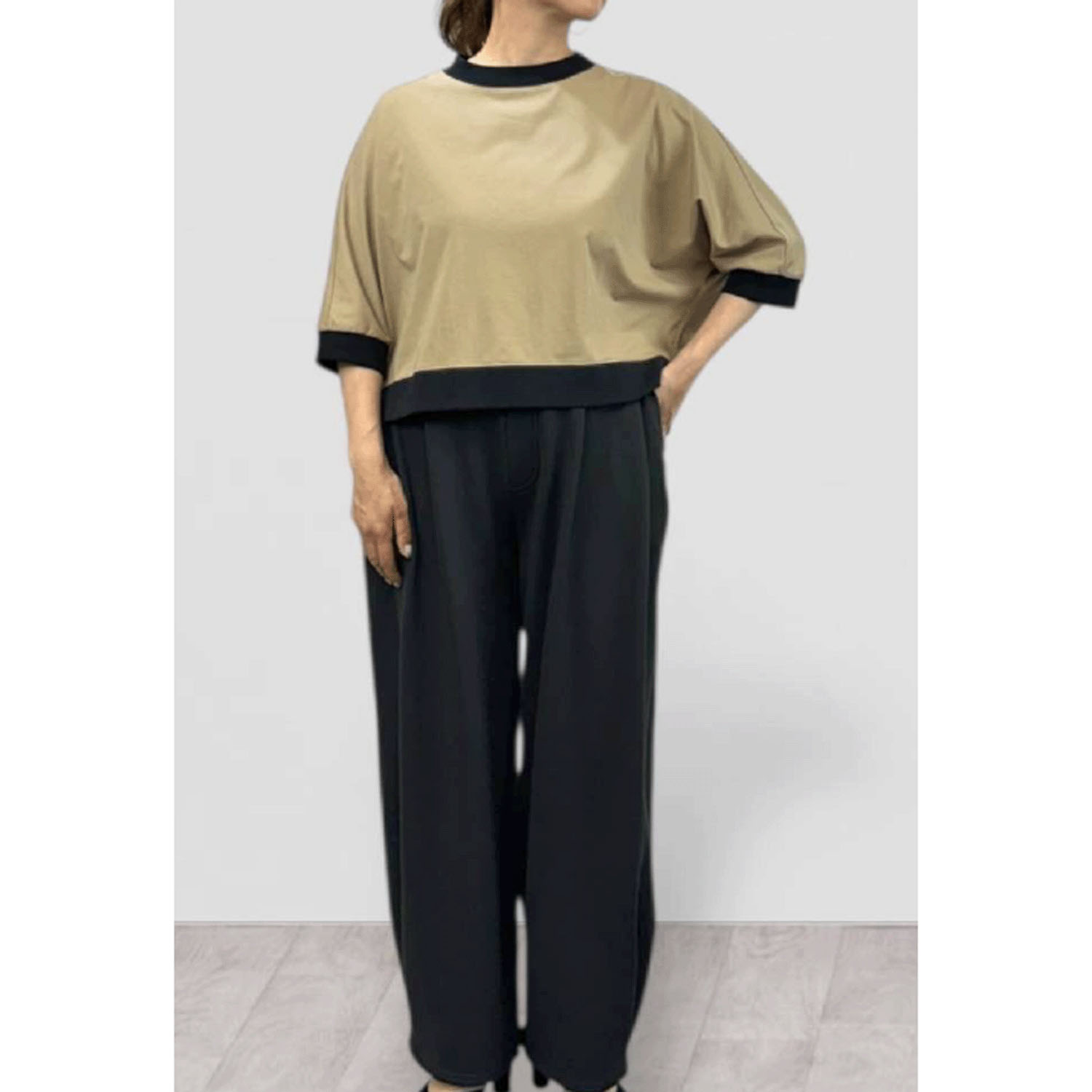 QTUME バイカラードルマンT - 画像8