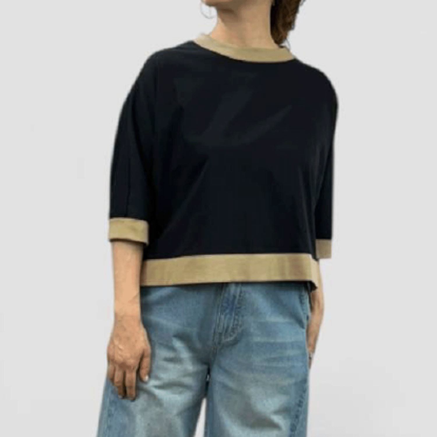 QTUME バイカラードルマンT - 画像1