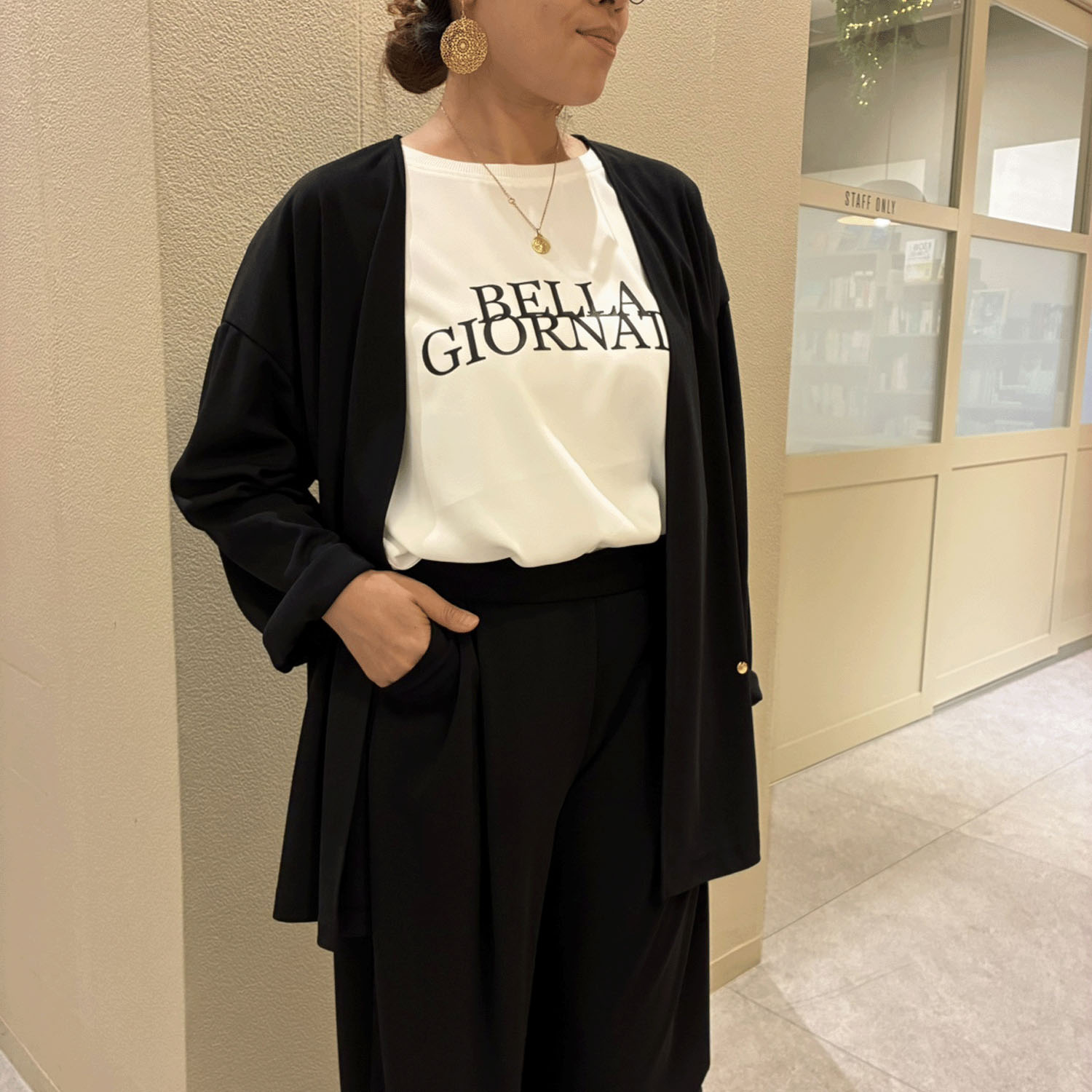 【Insta Live】【エトワールオリジナル】MONSTYLE強撚スムースジャケット - 画像16