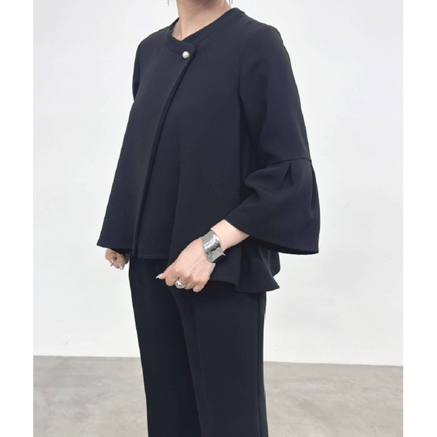 NUS ベルスリーブフレアジャケット - 画像1