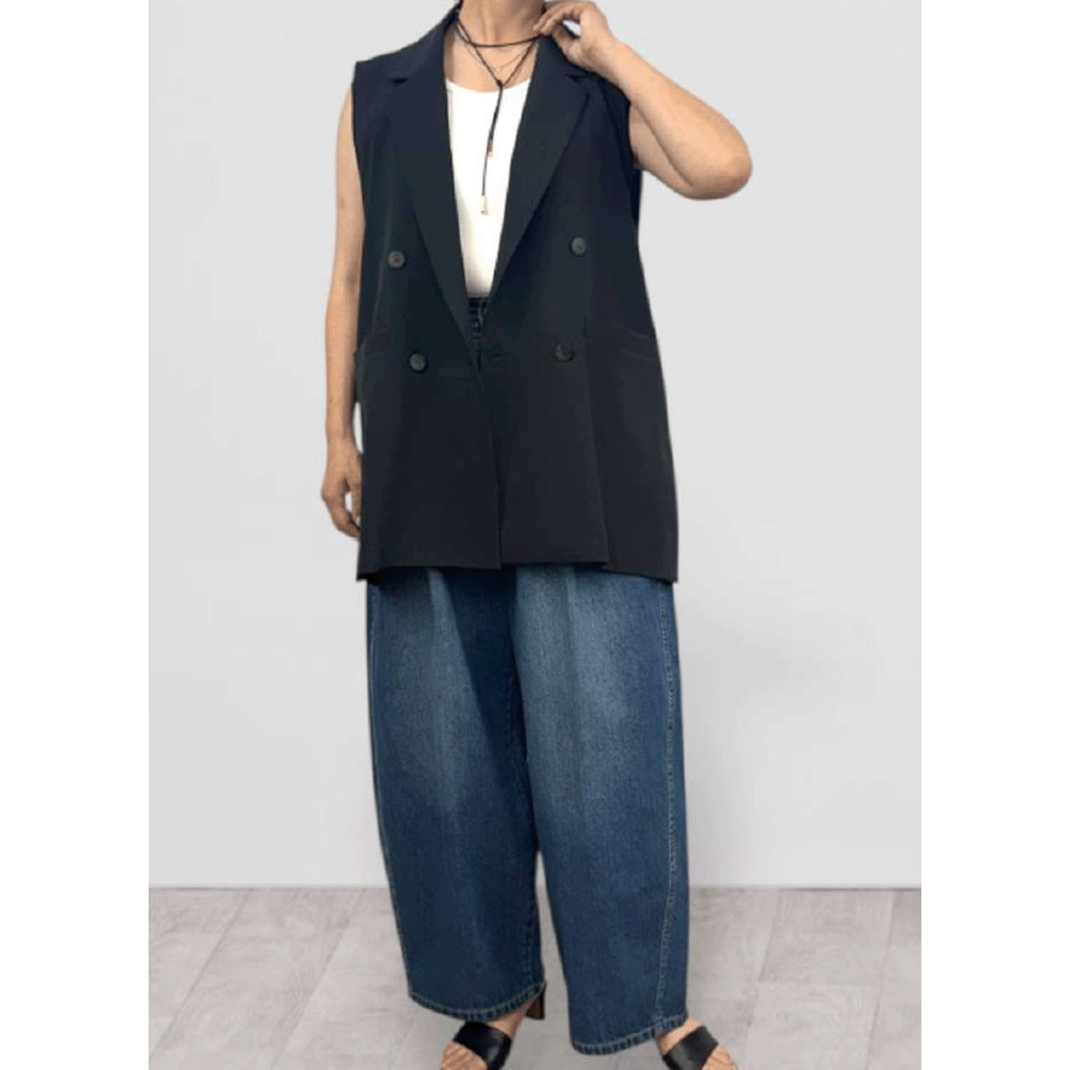 【Insta Live】QTUME スリットダブルベスト - 画像12