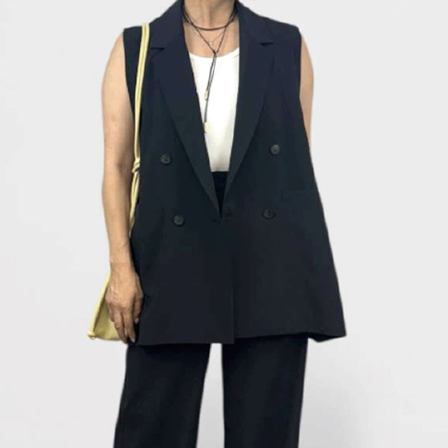 【Insta Live】QTUME スリットダブルベスト - 画像8