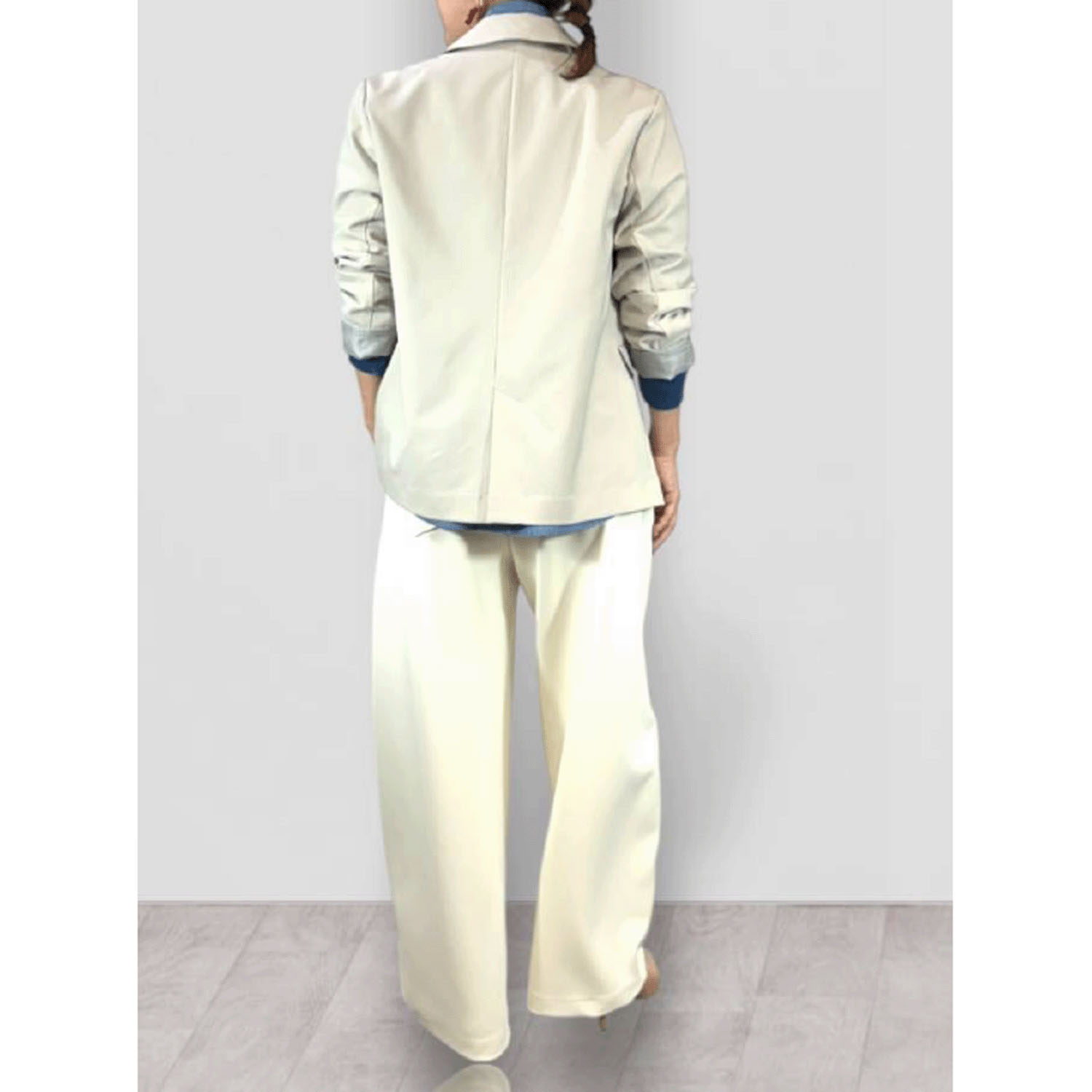 QTUMU ダブルブレザー - 画像4