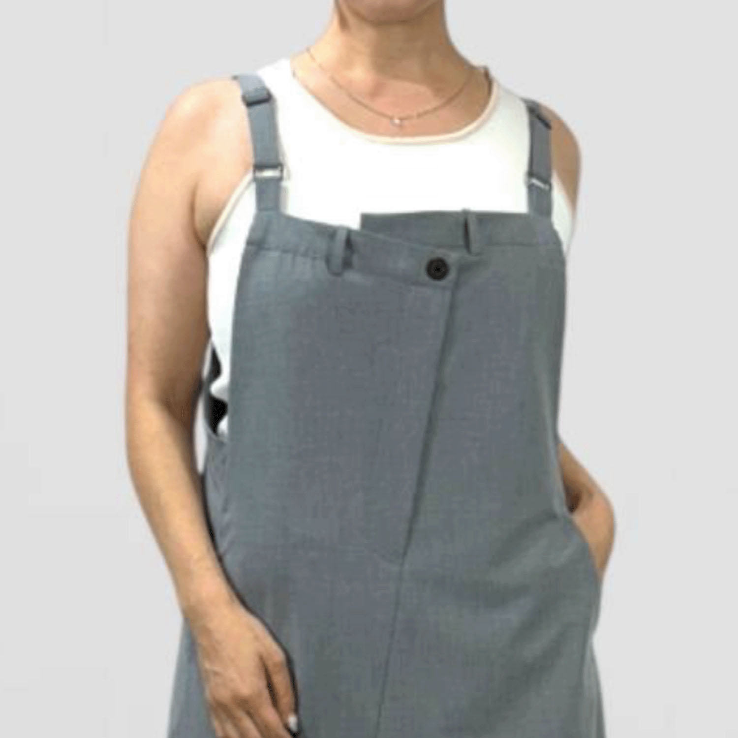 QTUME バイカラータンクニットインナートップス - 画像11