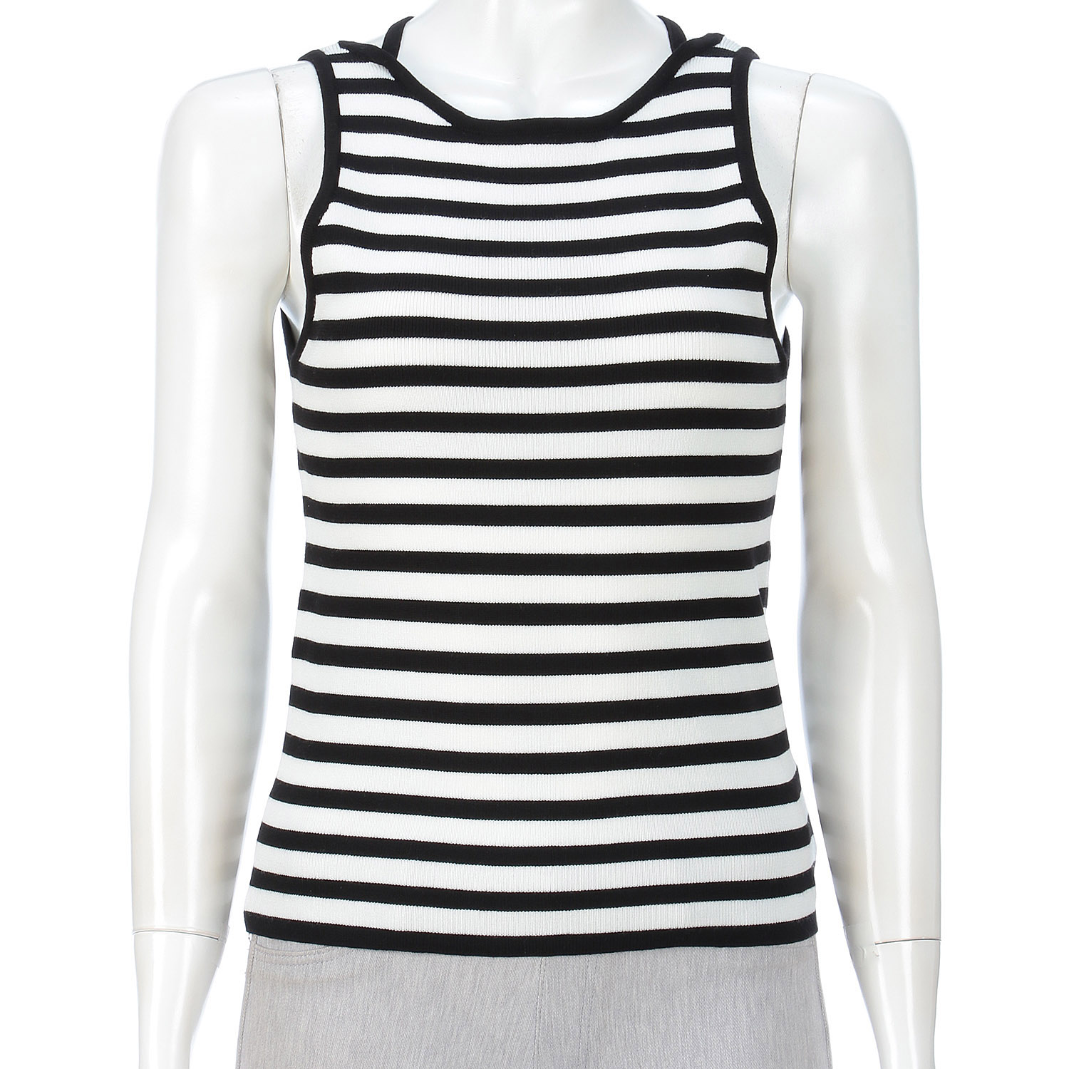 QTUME バイカラータンクニットインナートップス - 画像5