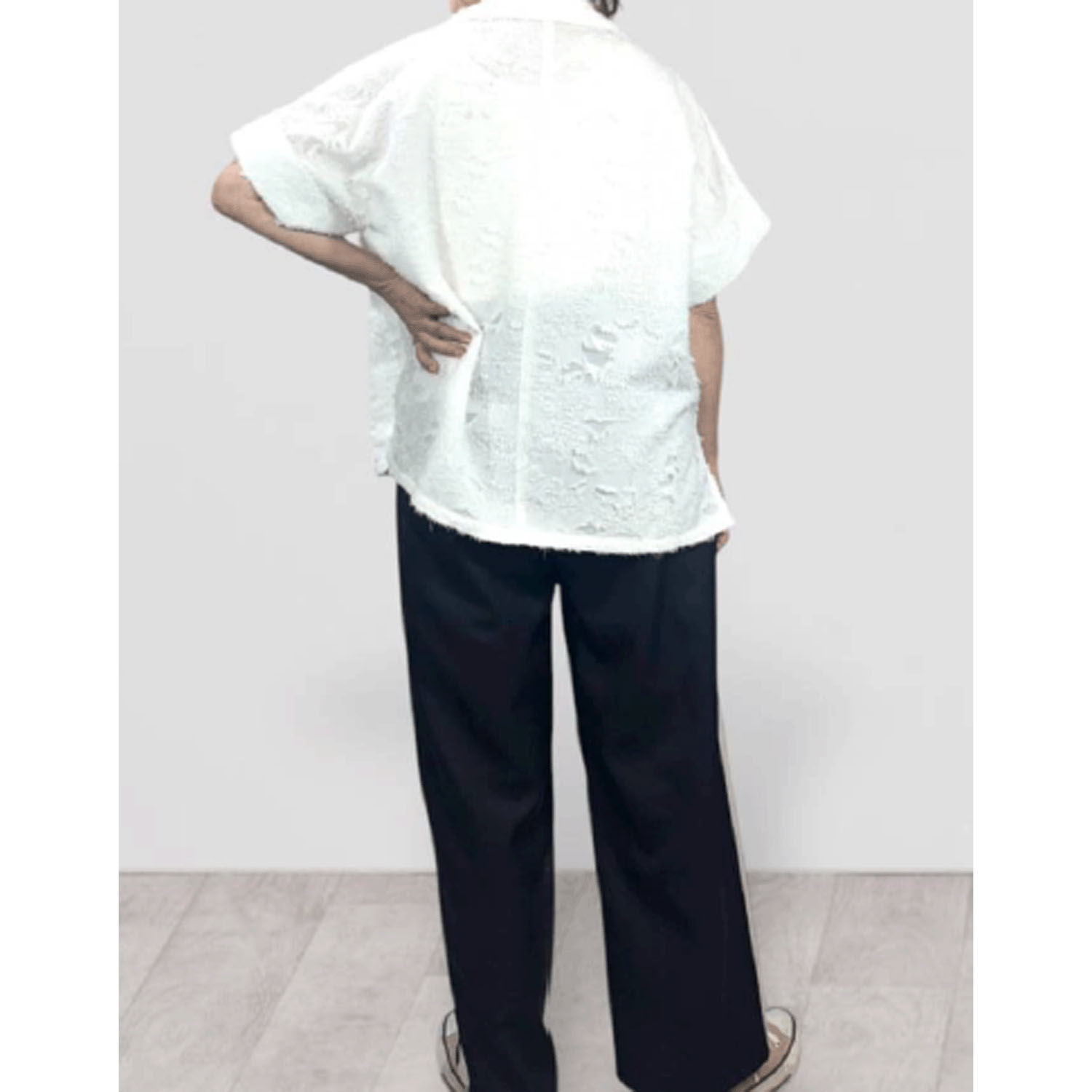 QTUME サイドラインタックパンツ - 画像6