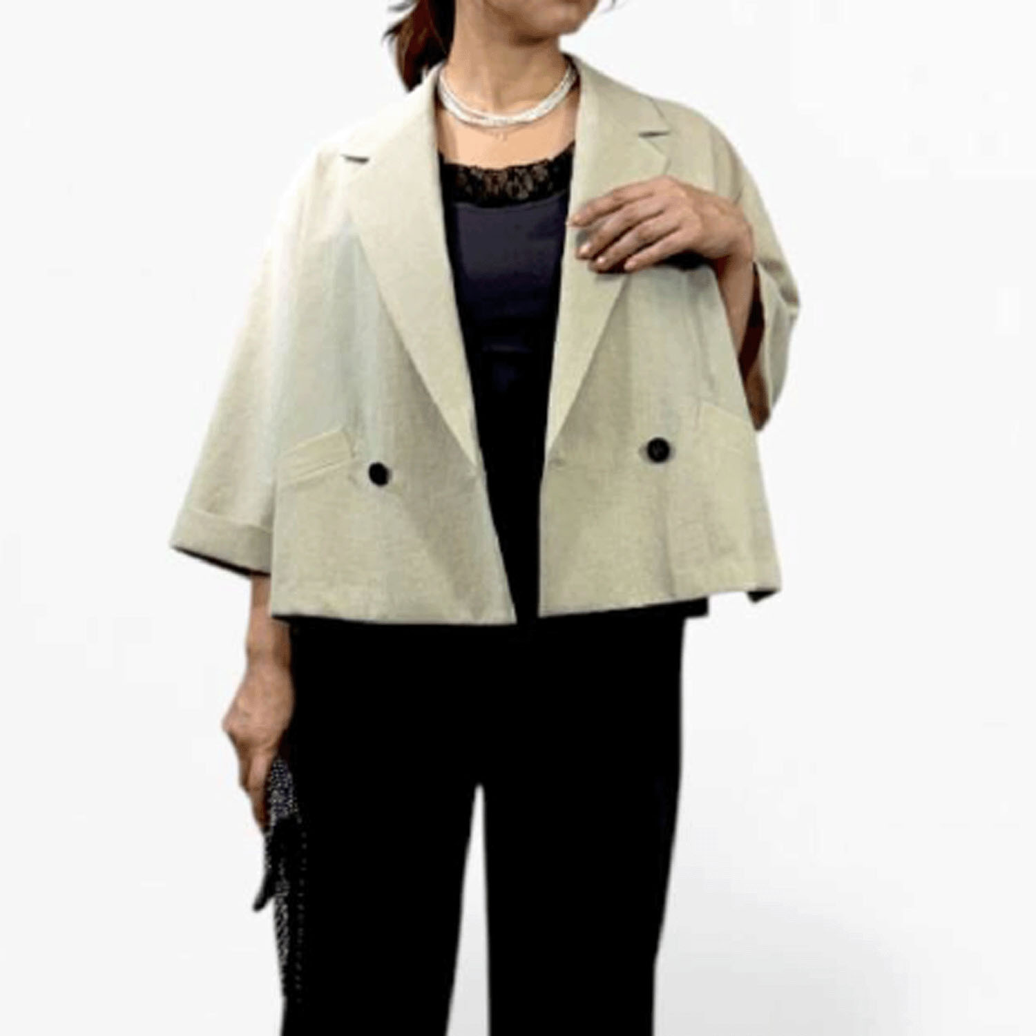 QTUME ハーフスリーブジャケット - 画像1