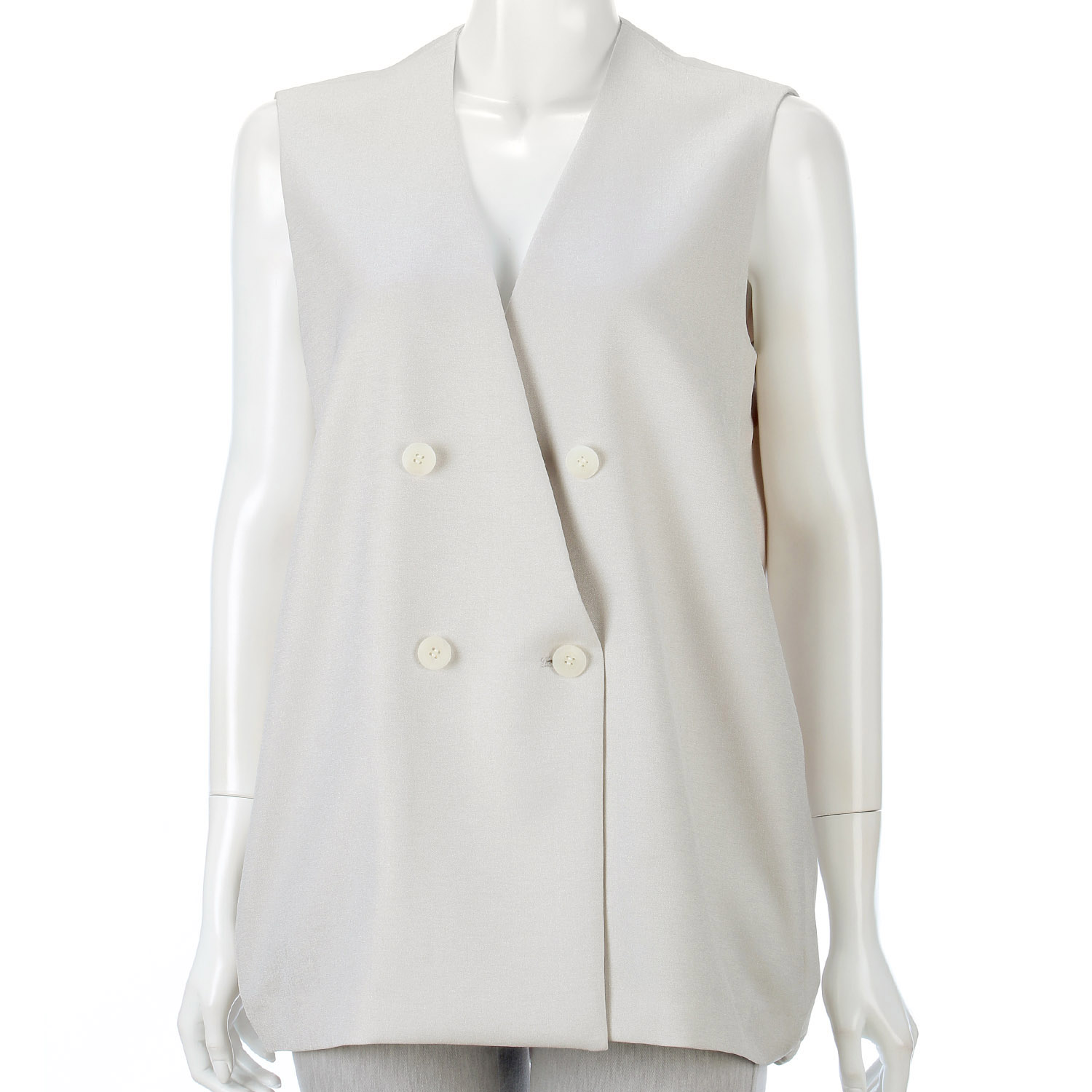 QTUME ダブルスリーブレスジャケット - 画像5