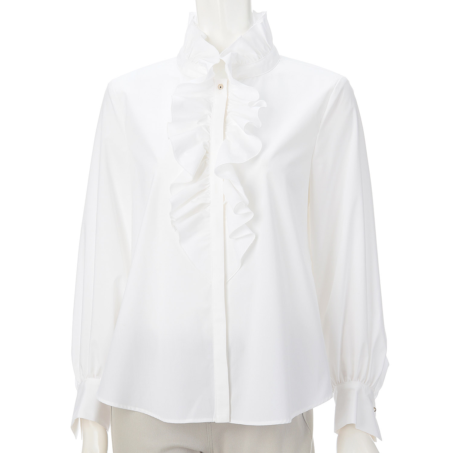 一珠 KOKIA メロウフリルスタンドブラウス - 画像2