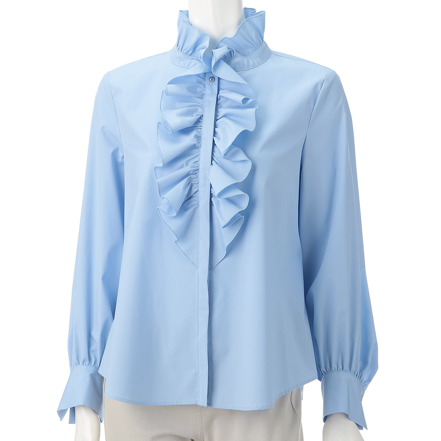 一珠 KOKIA メロウフリルスタンドブラウス - 画像1