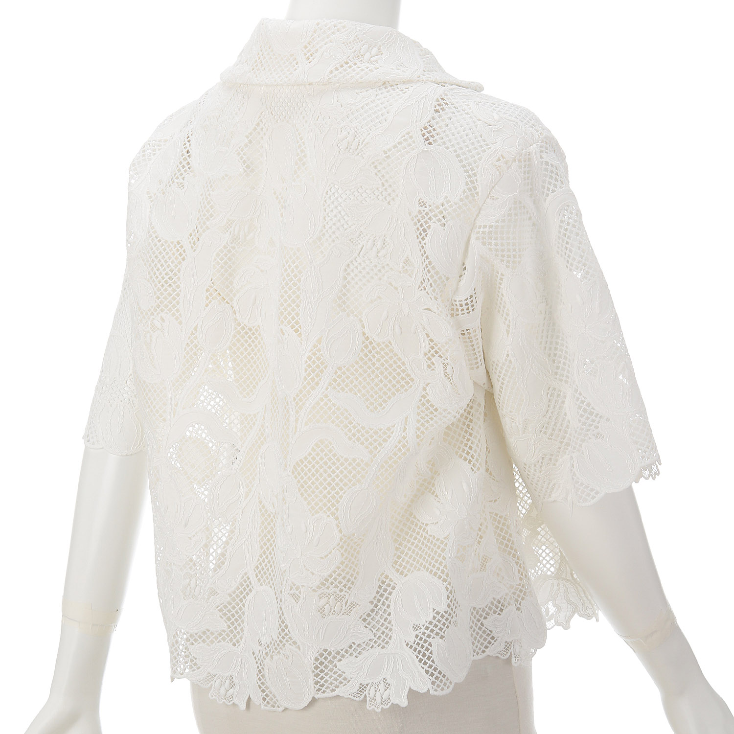 一珠 B7 フラワーエンブロイダリージャケット - 画像2