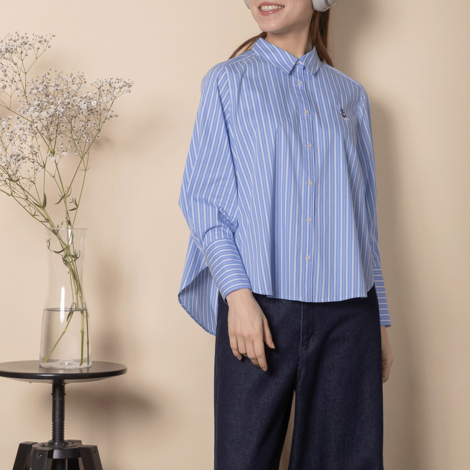 グラン山貴 ストライプシャツ - 画像1