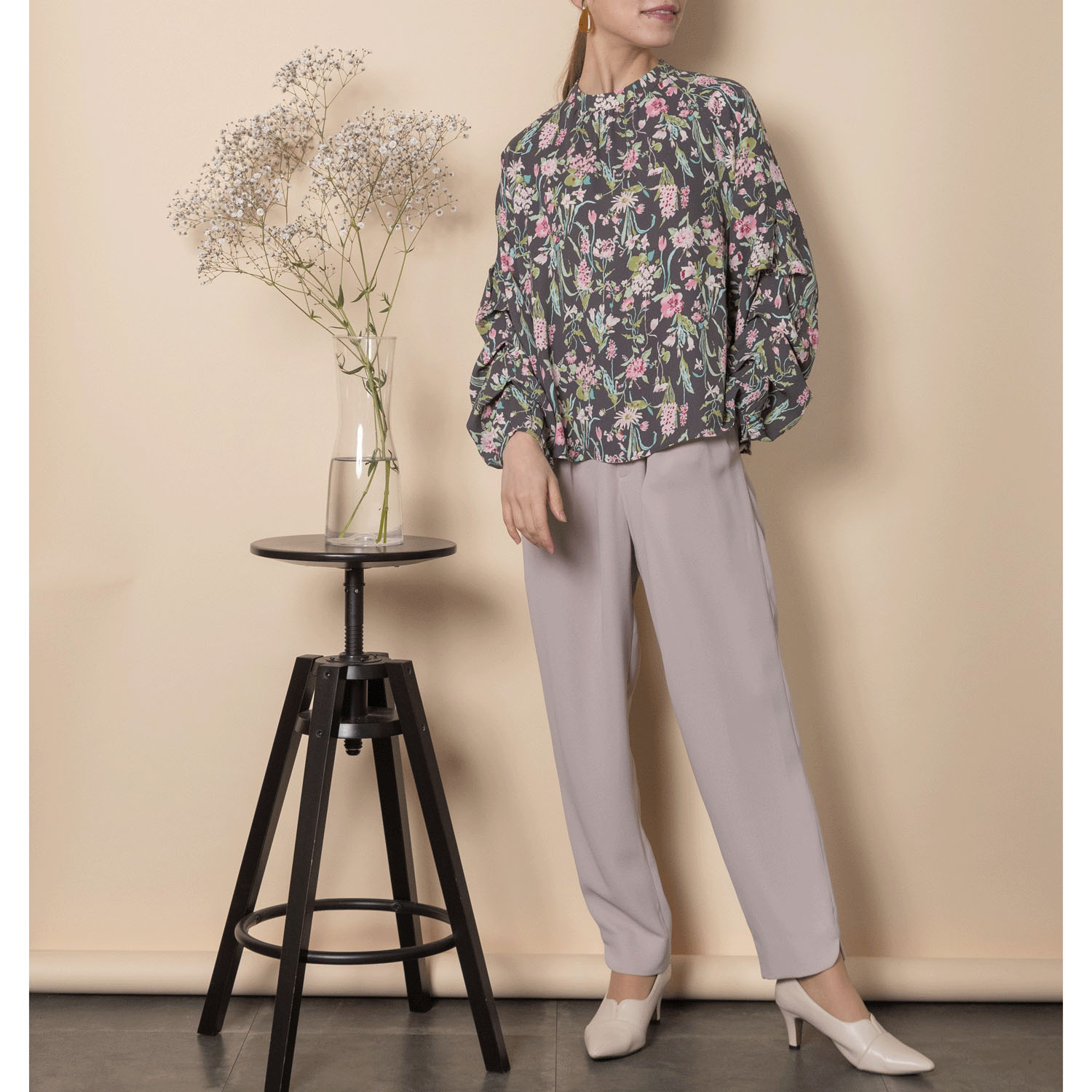 グラン山貴 プリントブラウス - 画像4