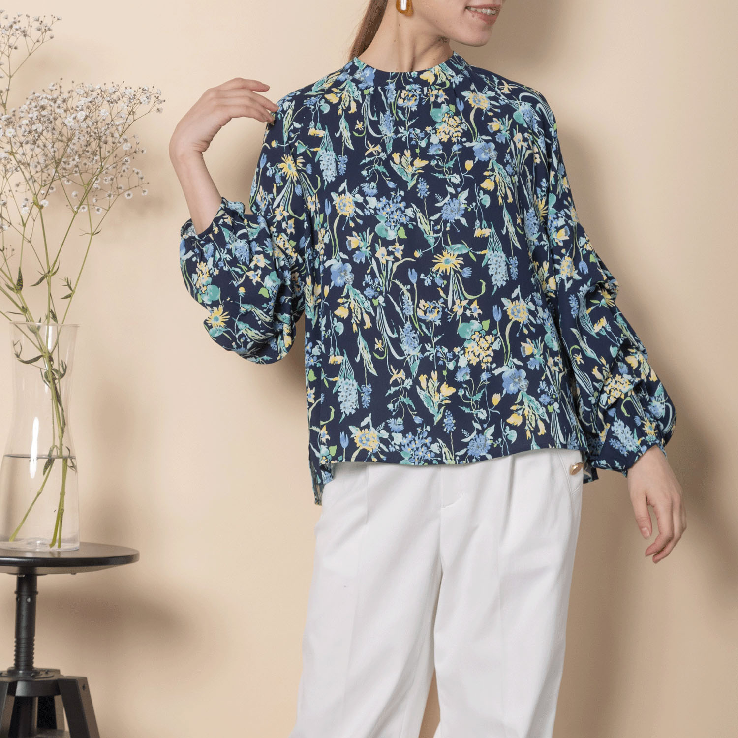 グラン山貴 プリントブラウス - 画像10