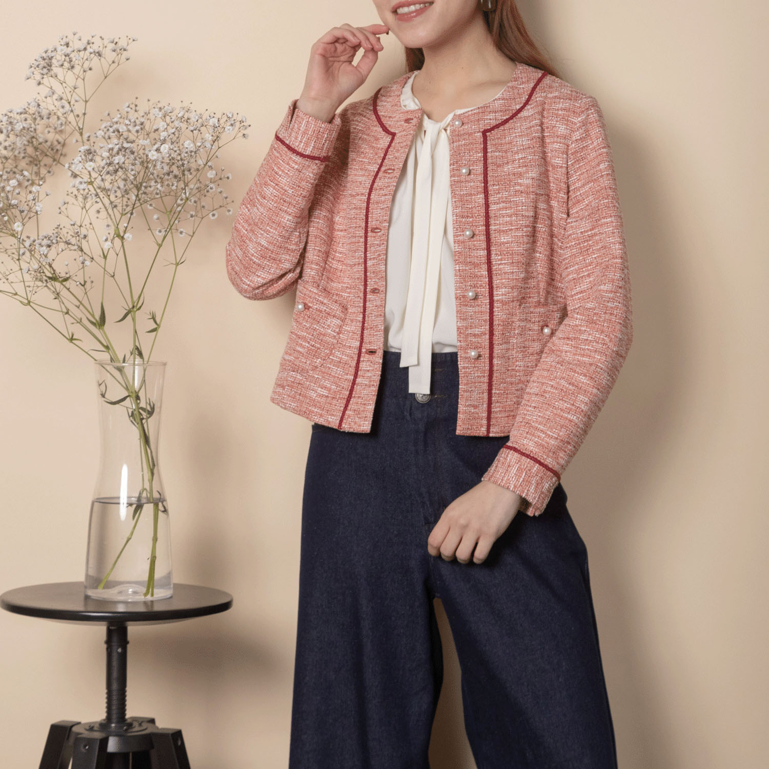 グラン山貴 ツイードライクジャケット - 画像1