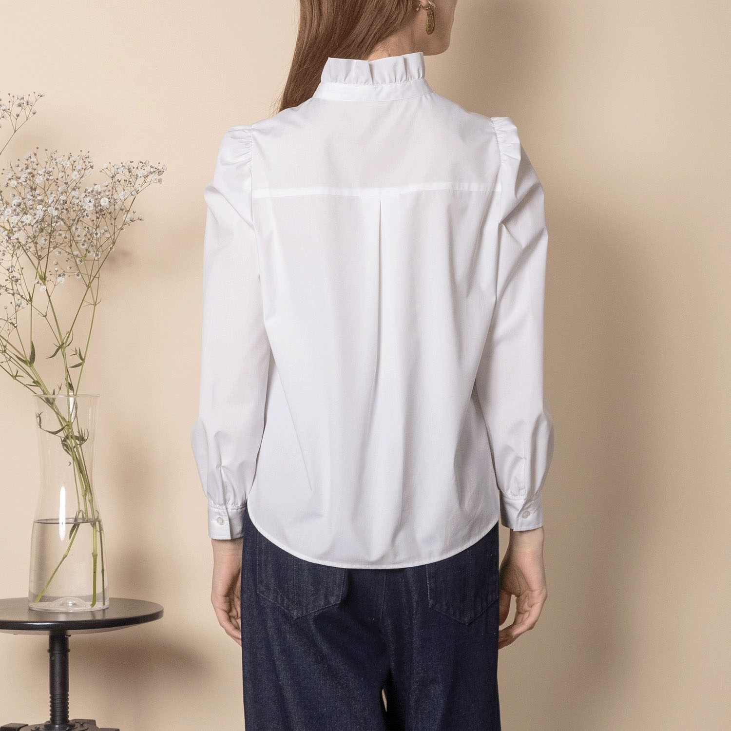 グラン山貴 フリルブラウス - 画像4