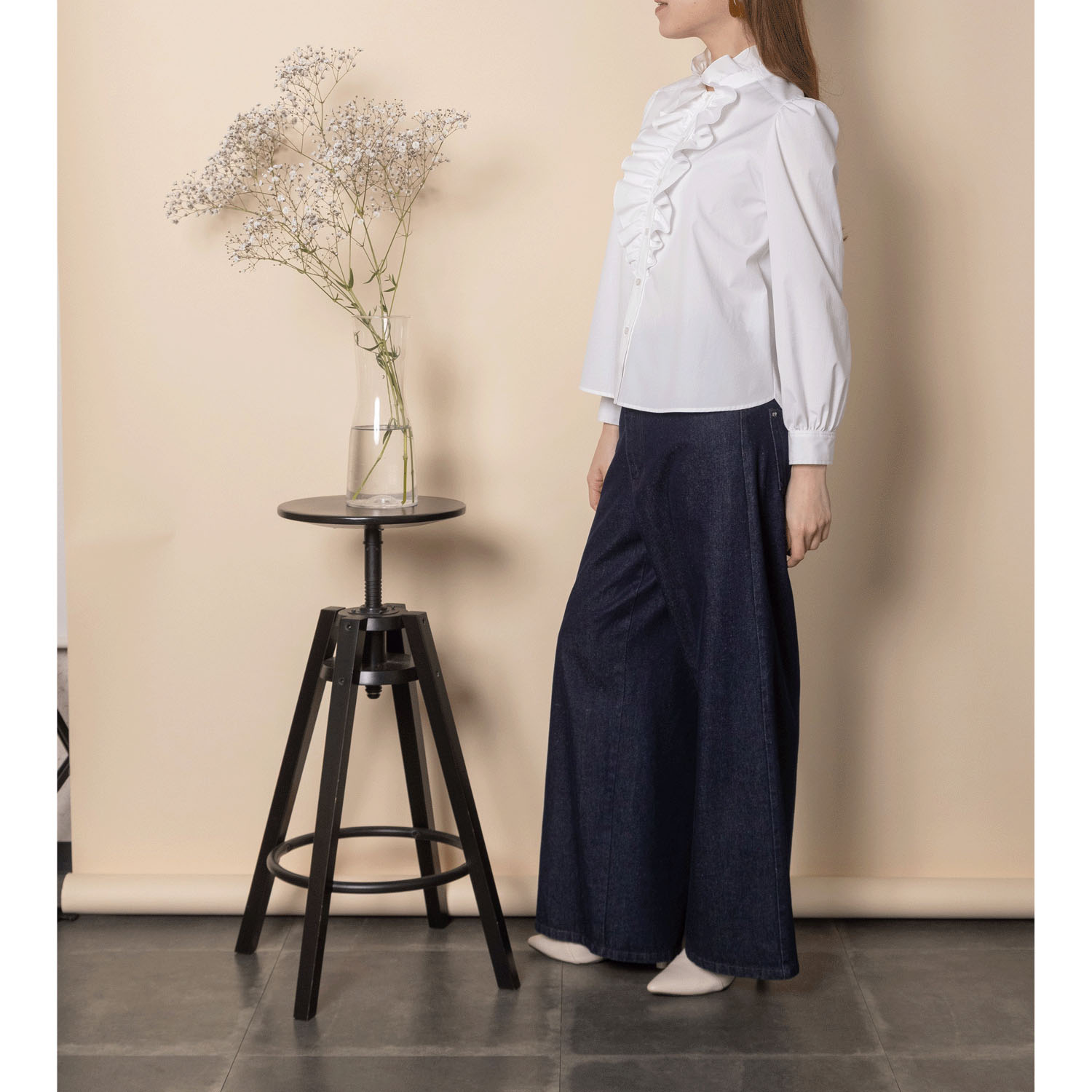 グラン山貴 フリルブラウス - 画像6