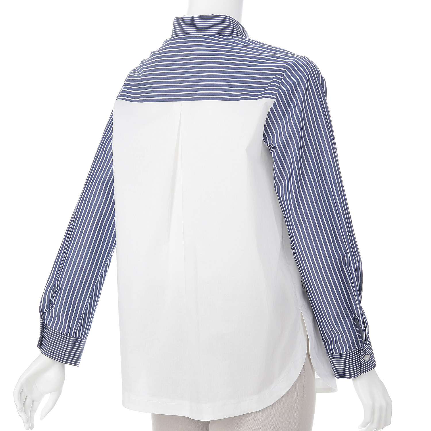 M－station 前身頃プリントブラウス - 画像4