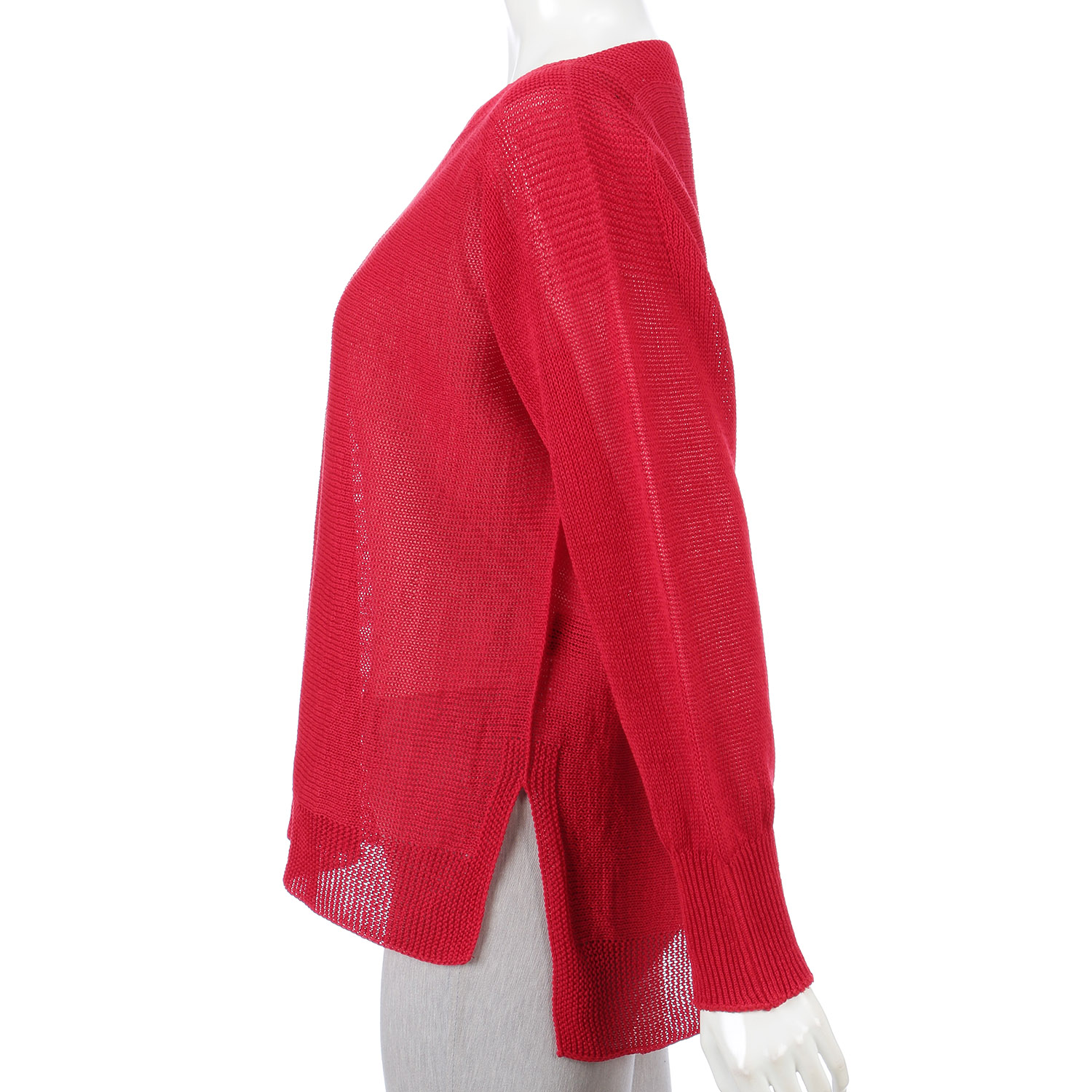 M－station ミドルゲージニットチュニック - 画像4