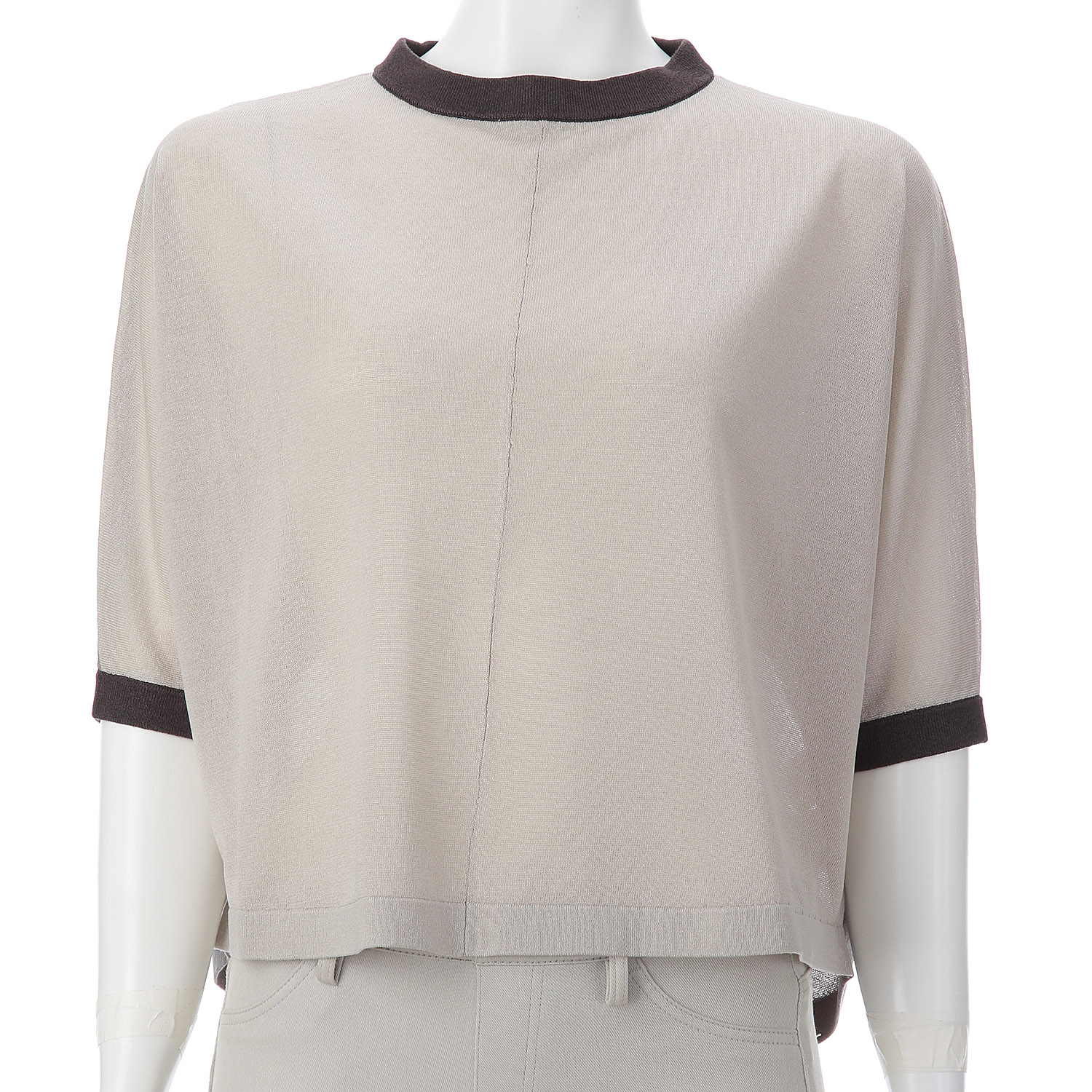 M－station バイカラーニット - 画像1