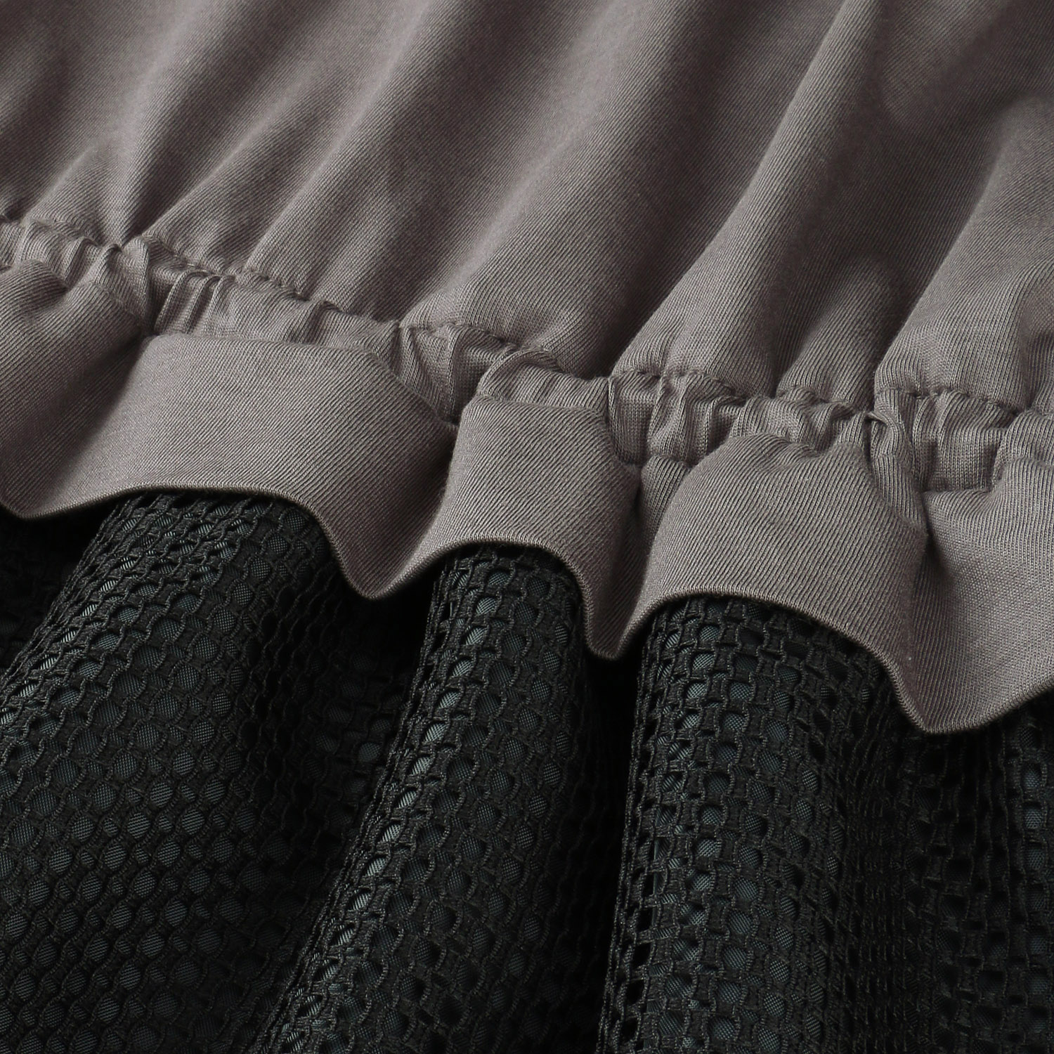 M－station 異素材ミックスワンピース - 画像4