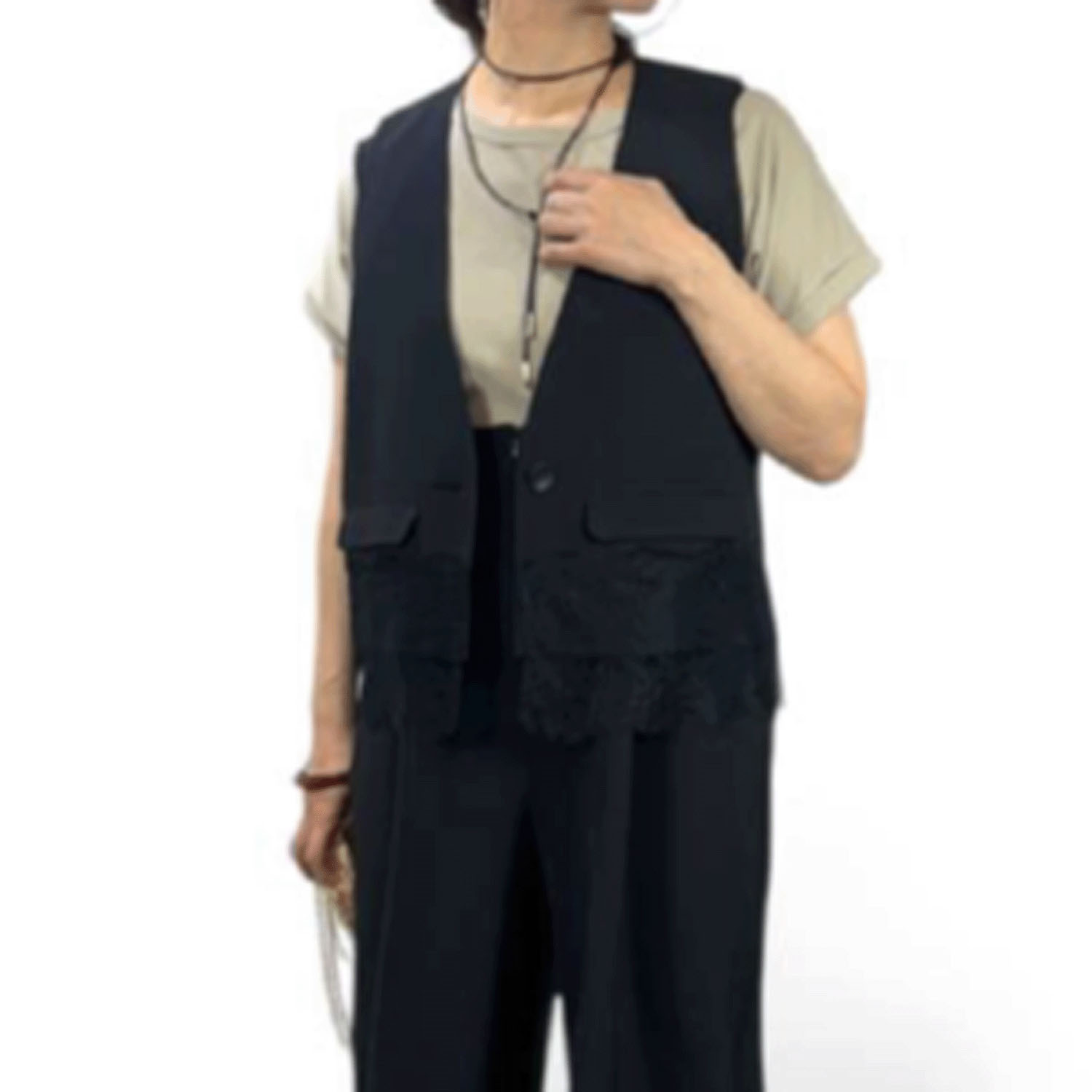 QTUME コンビショートベスト - 画像2