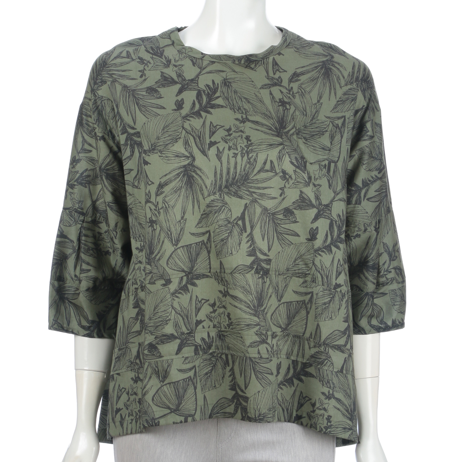 M－station プリントブラウス - 画像5