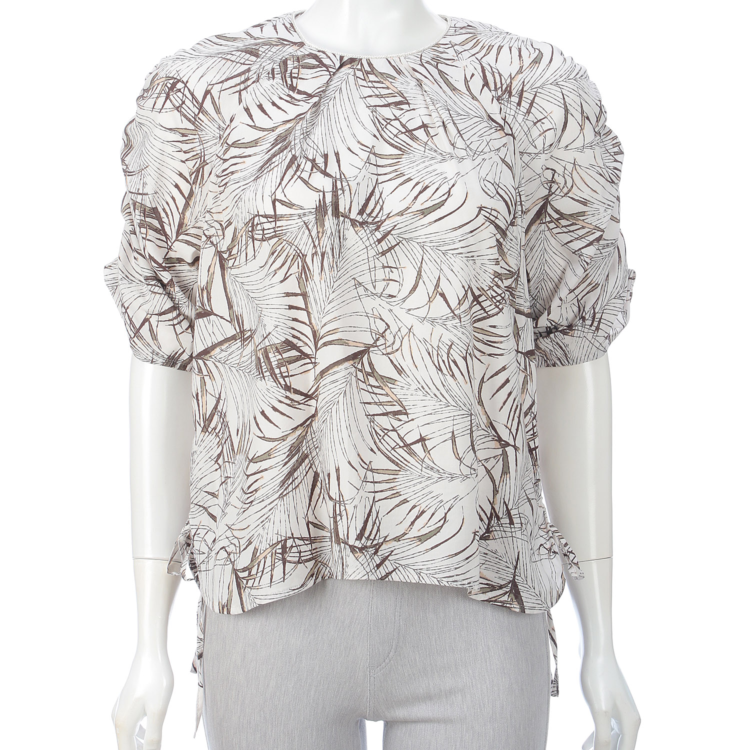 M－station プリントブラウス - 画像2