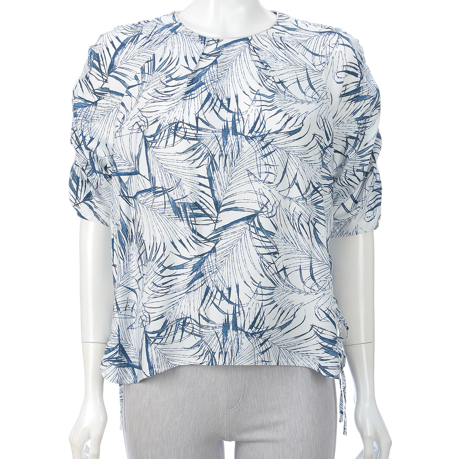 M－station プリントブラウス - 画像3