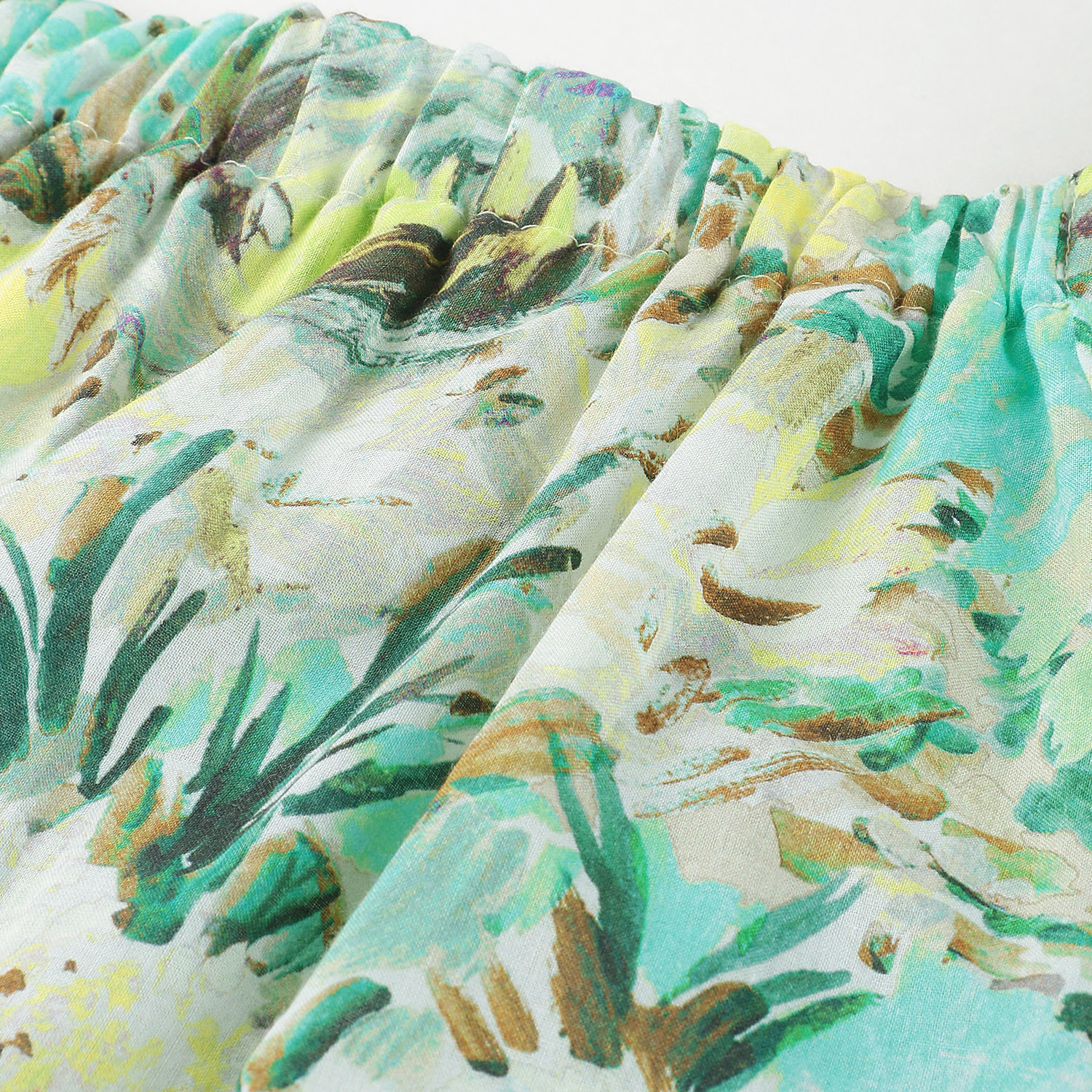 【InstaLive】M－station フランス製生地プリントブラウス - 画像6