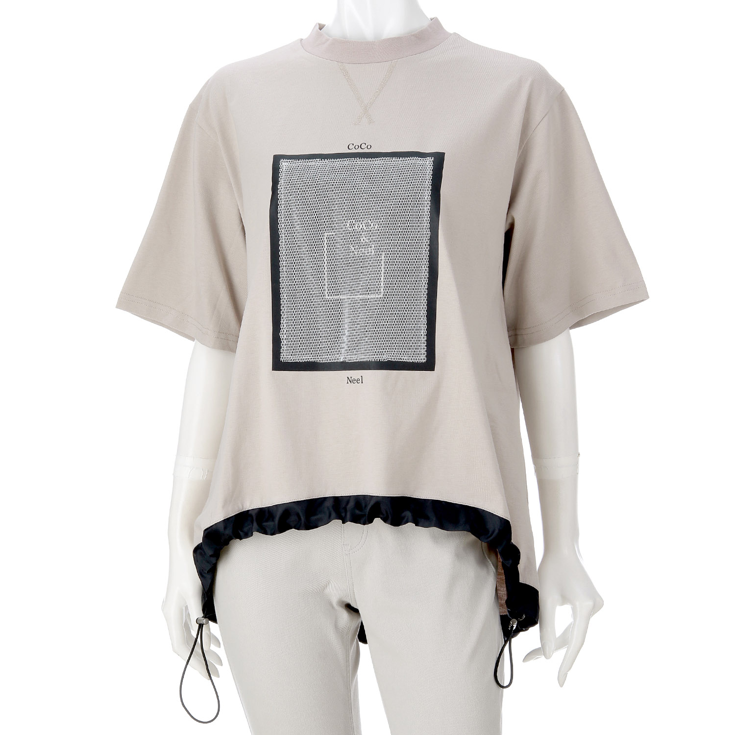 M－station プリント刺繍プルオーバー - 画像1