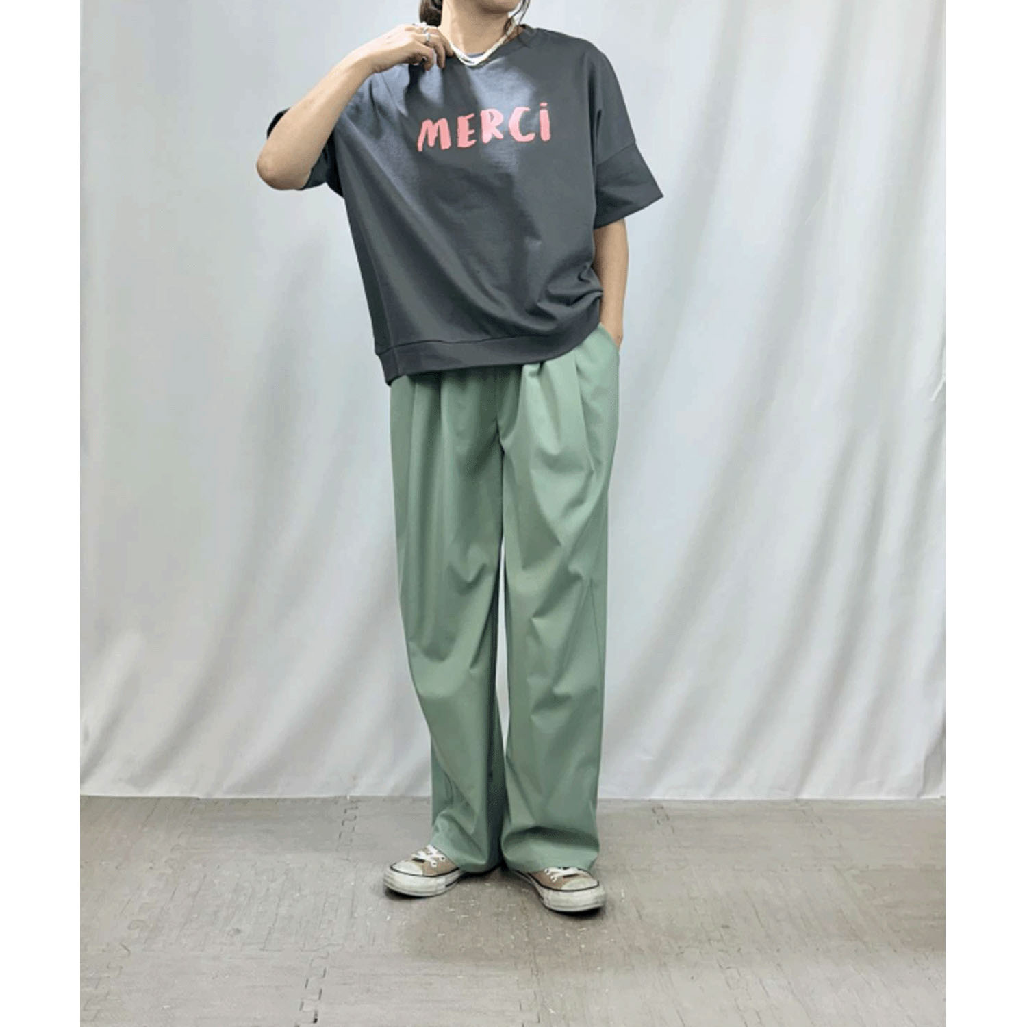 QTUME MERCI－Tシャツ - 画像5