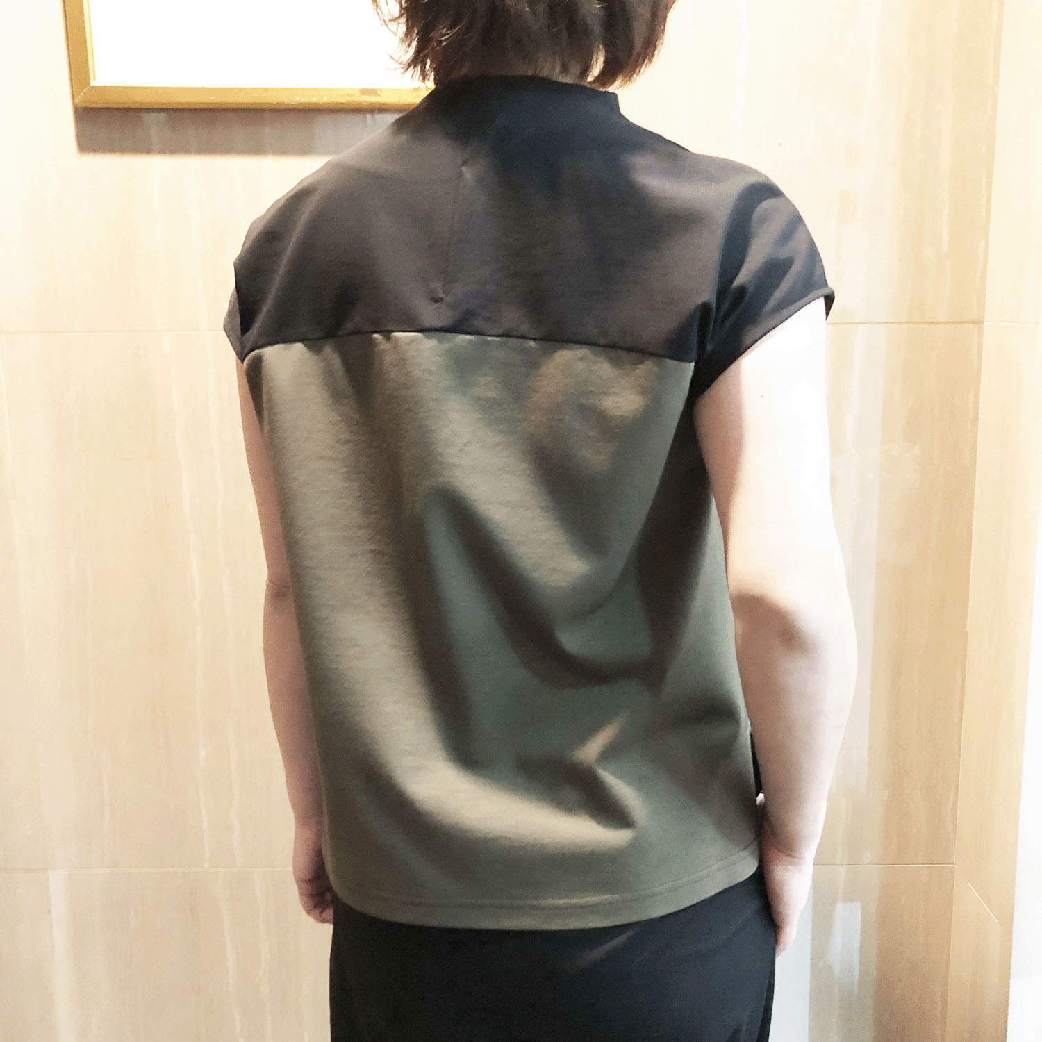 一珠 KOKIA プライムクールバイカラープルオーバー - 画像4