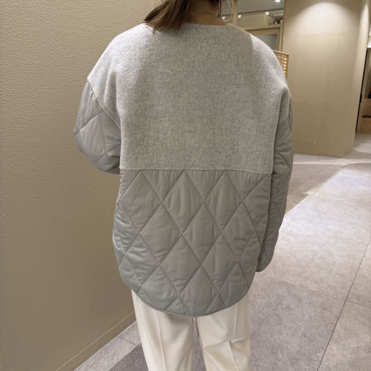 【Insta Live】リバーショートコート - 画像4