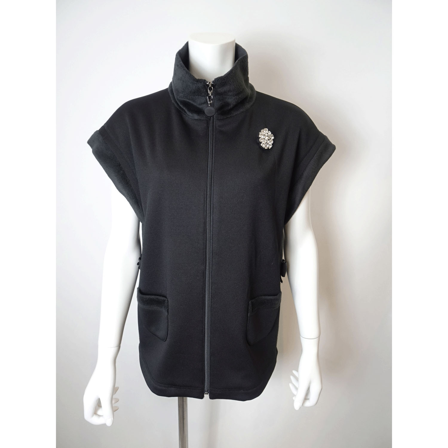 Super Beauty 裏起毛素材使いベスト - 画像10