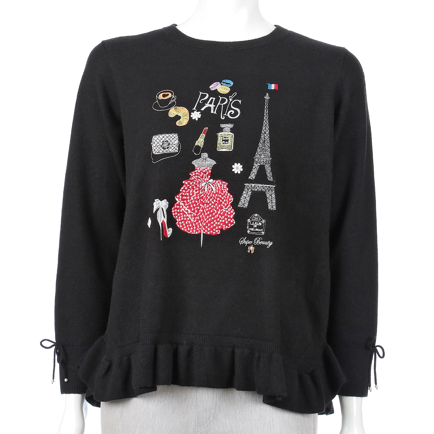 【Inata Live】Super Beauty パリ柄プルオーバー - 画像8