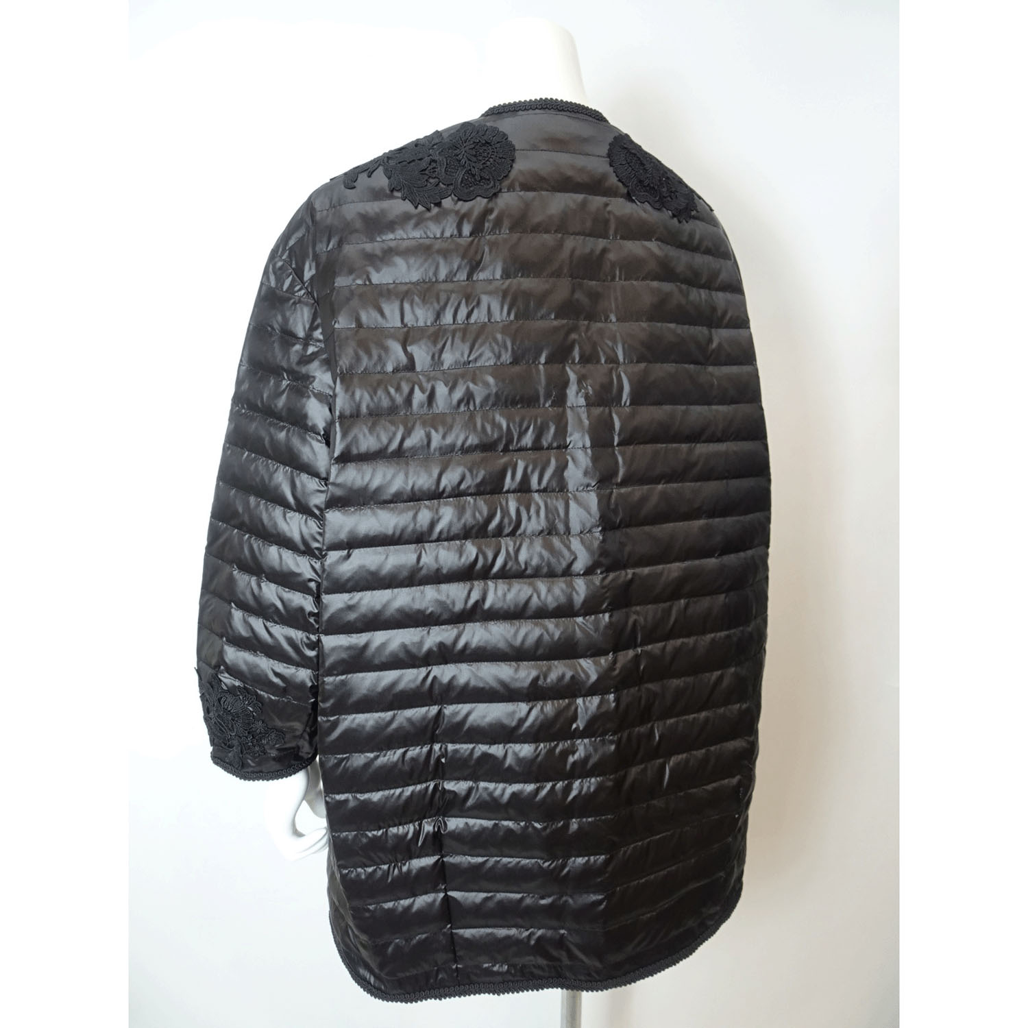 【Inata Live】Super Beauty レースデザイン ライトダウンジャケット - 画像12