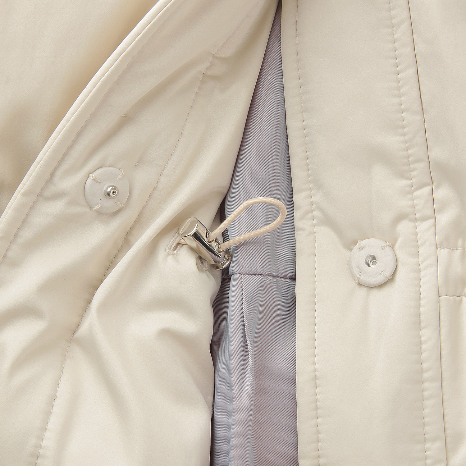 【Inata Live】Super Beauty 裾レース切替ダウンコート - 画像9