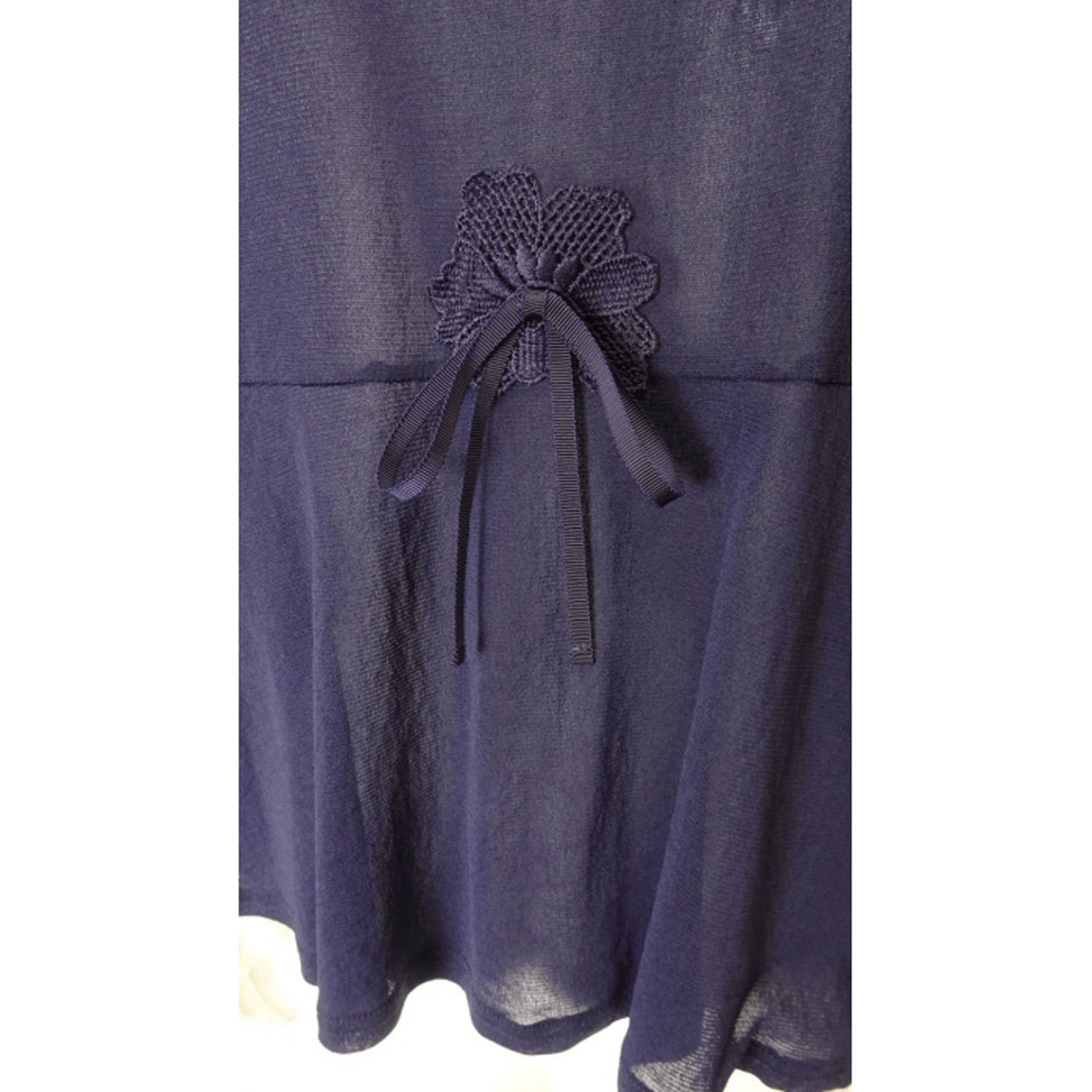 【LIVE ARCHIVE】Super Beauty ギャザーデザイン ノーカラーパワーネット素材カーディガン - 画像15