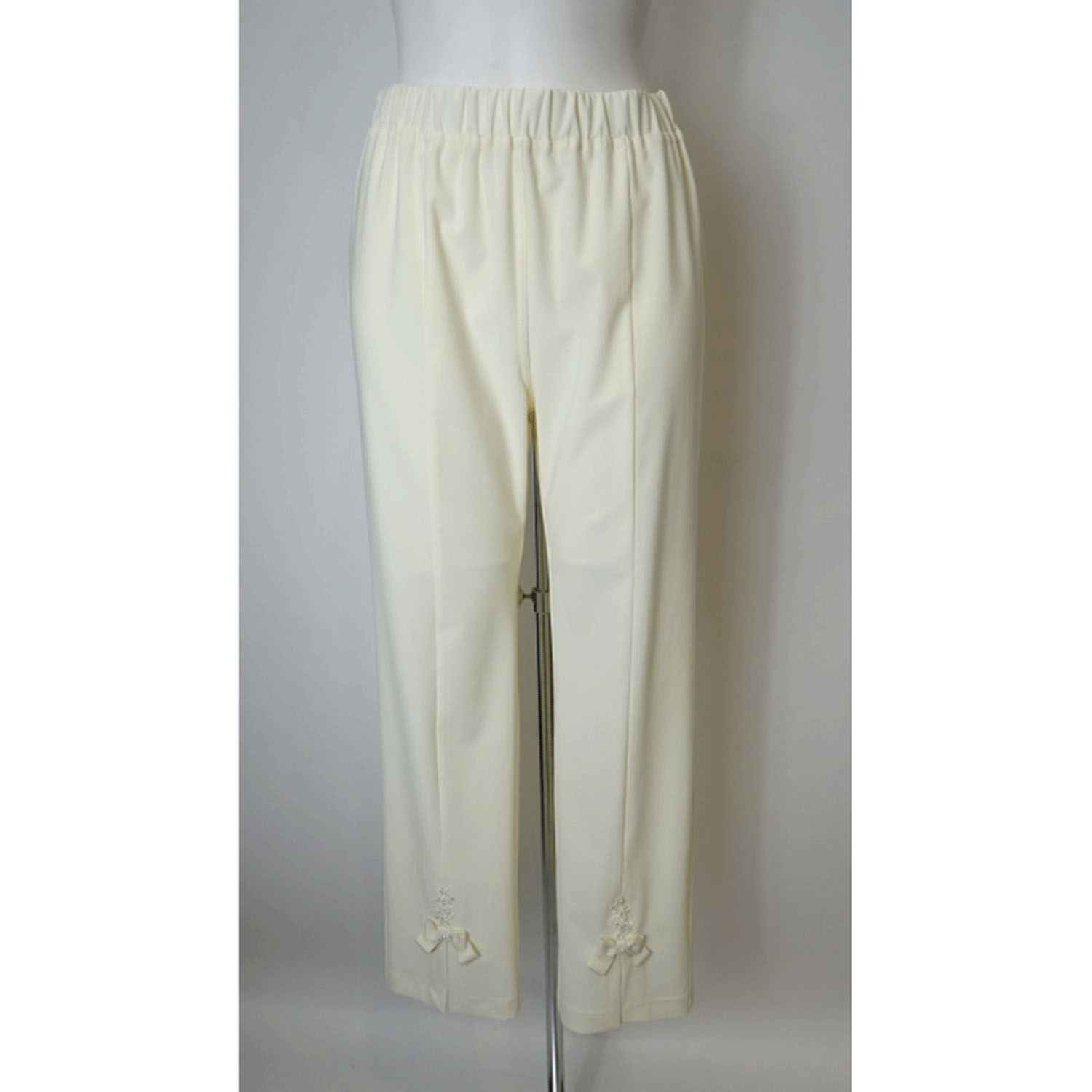 【Insta Live】Super Beauty 前スリットレース×リボンデザインパンツ - 画像7