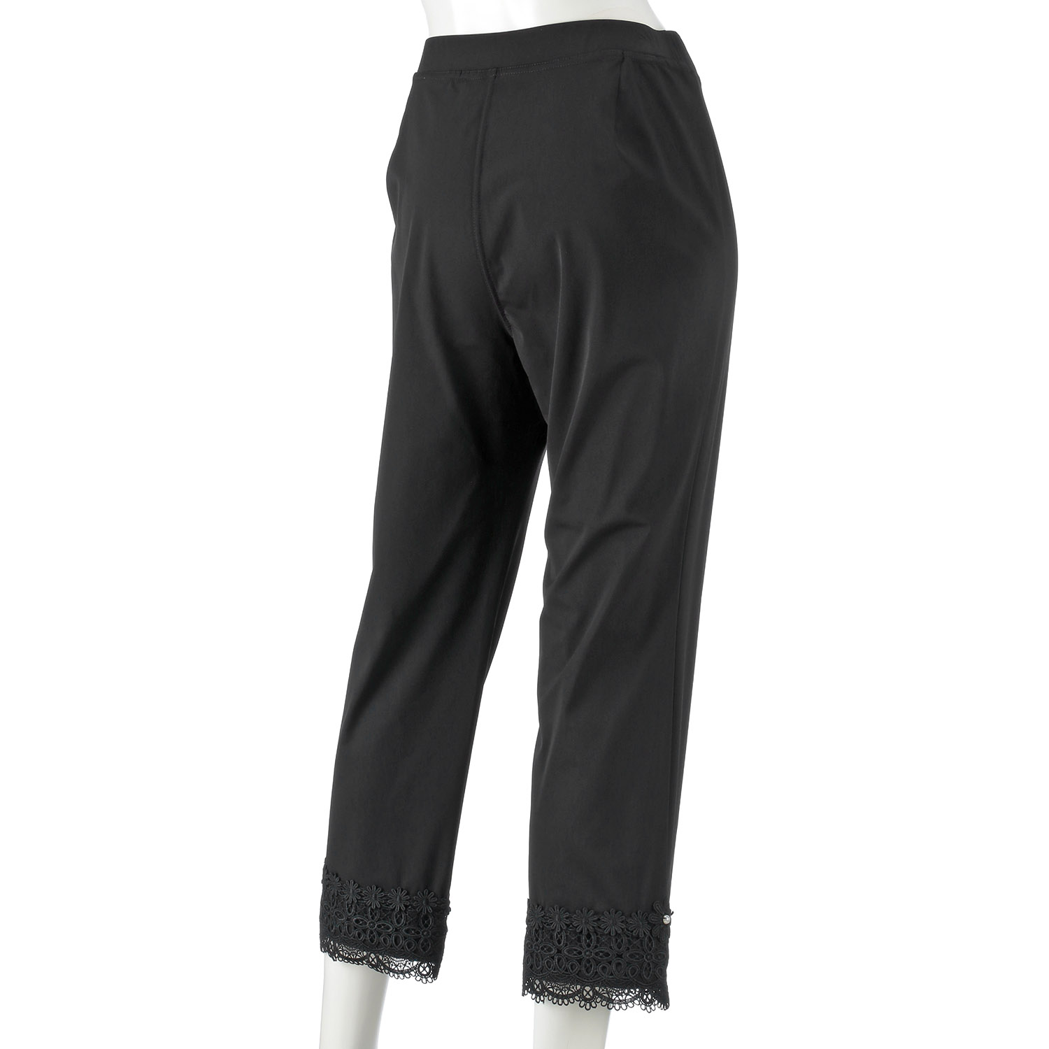 【3月下旬入荷予定】Super Beauty 裾レース×花モチーフ付パンツ - 画像14